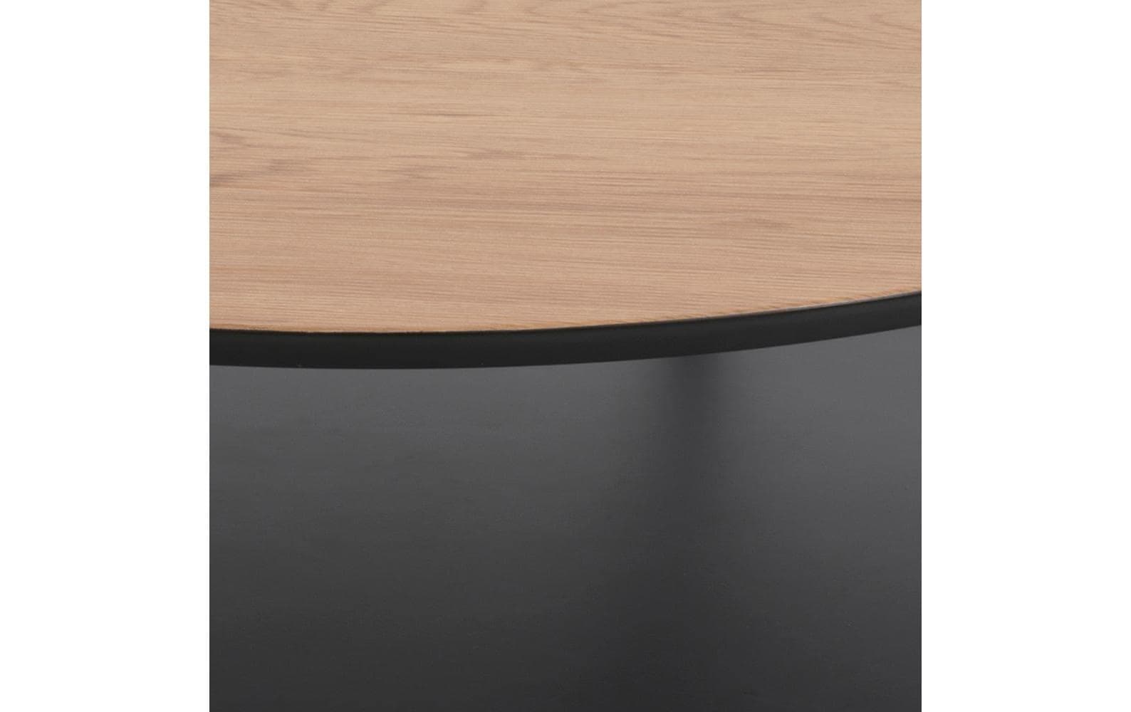 AC Design Couchtisch »Goldington Beistelltisch, Kaffetisch« Sofatisch, rund, dekorativem Rahmen, 1 Ablage, T: 80 cm