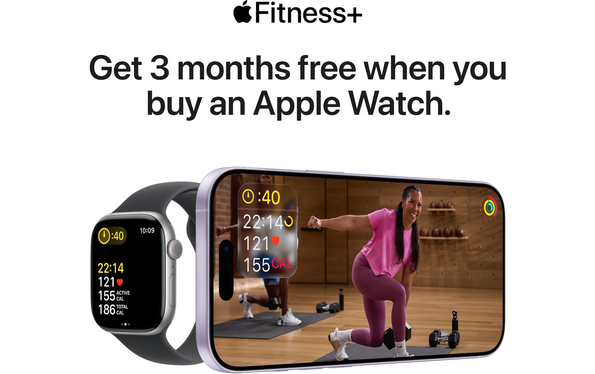 Apple Smartwatch »Watch SE 3 Sport Band«, Watch OS, 64 GB