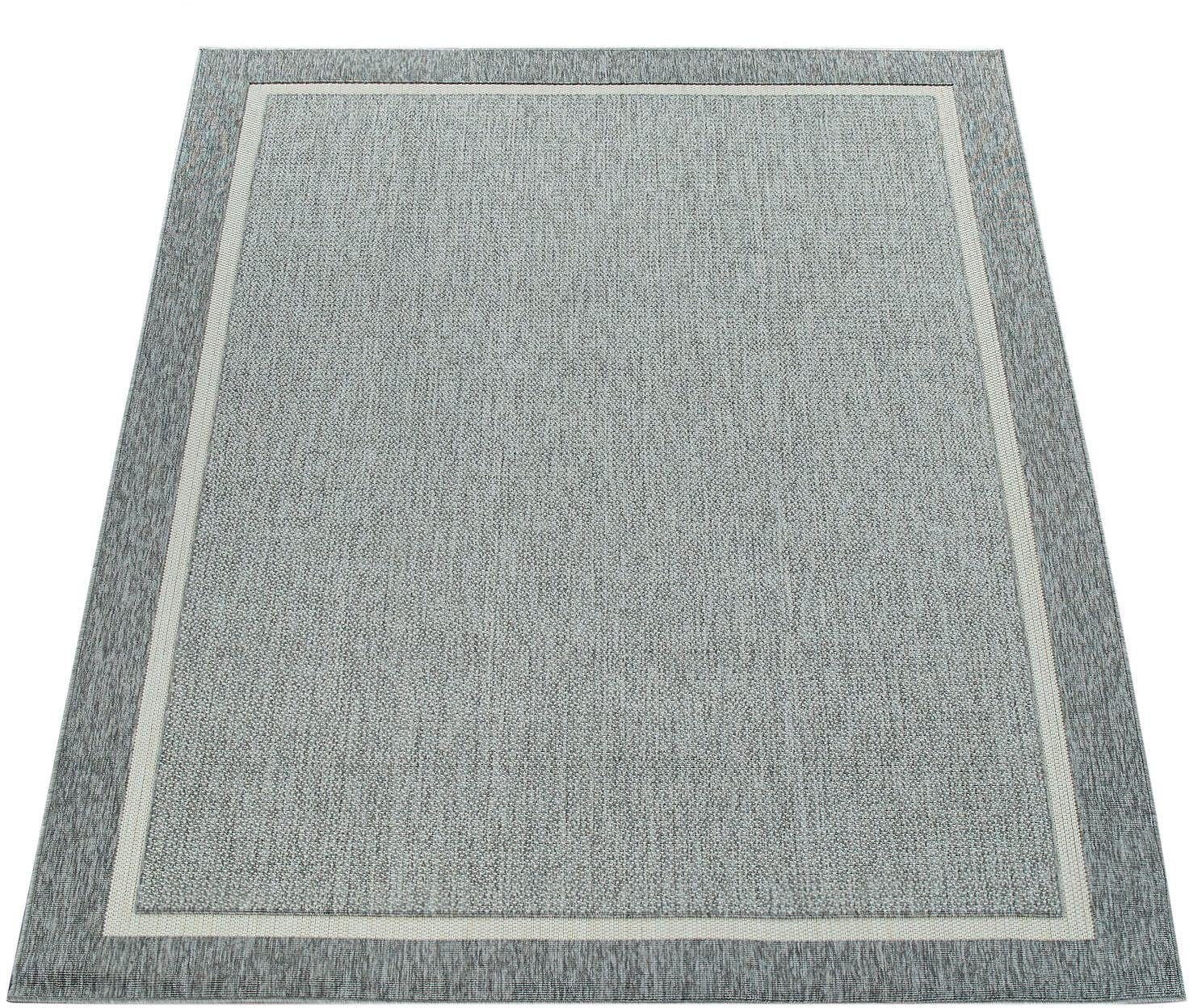 Image of Paco Home Teppich »Brugge 225«, rechteckig, 4 mm Höhe, Flachgewebe, mit Bordüre, In- und Outdoor geeignet, Wohnzimmer bei Ackermann Versand Schweiz