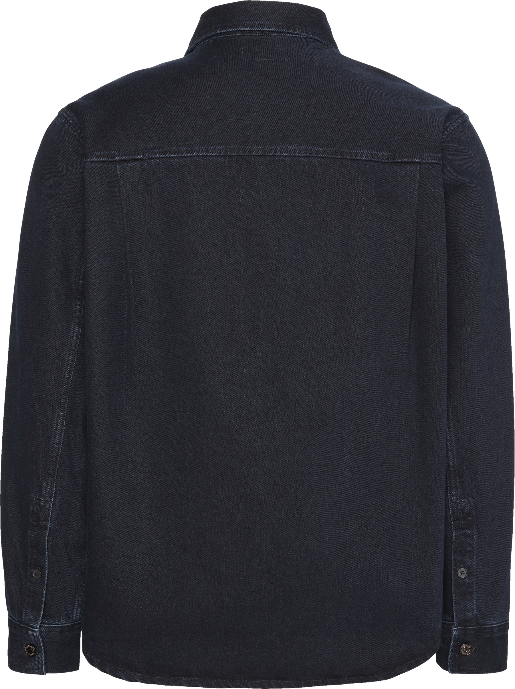 Calvin Klein Jeans Chemise en jean Regular fit mit Rundhalsausschnitt