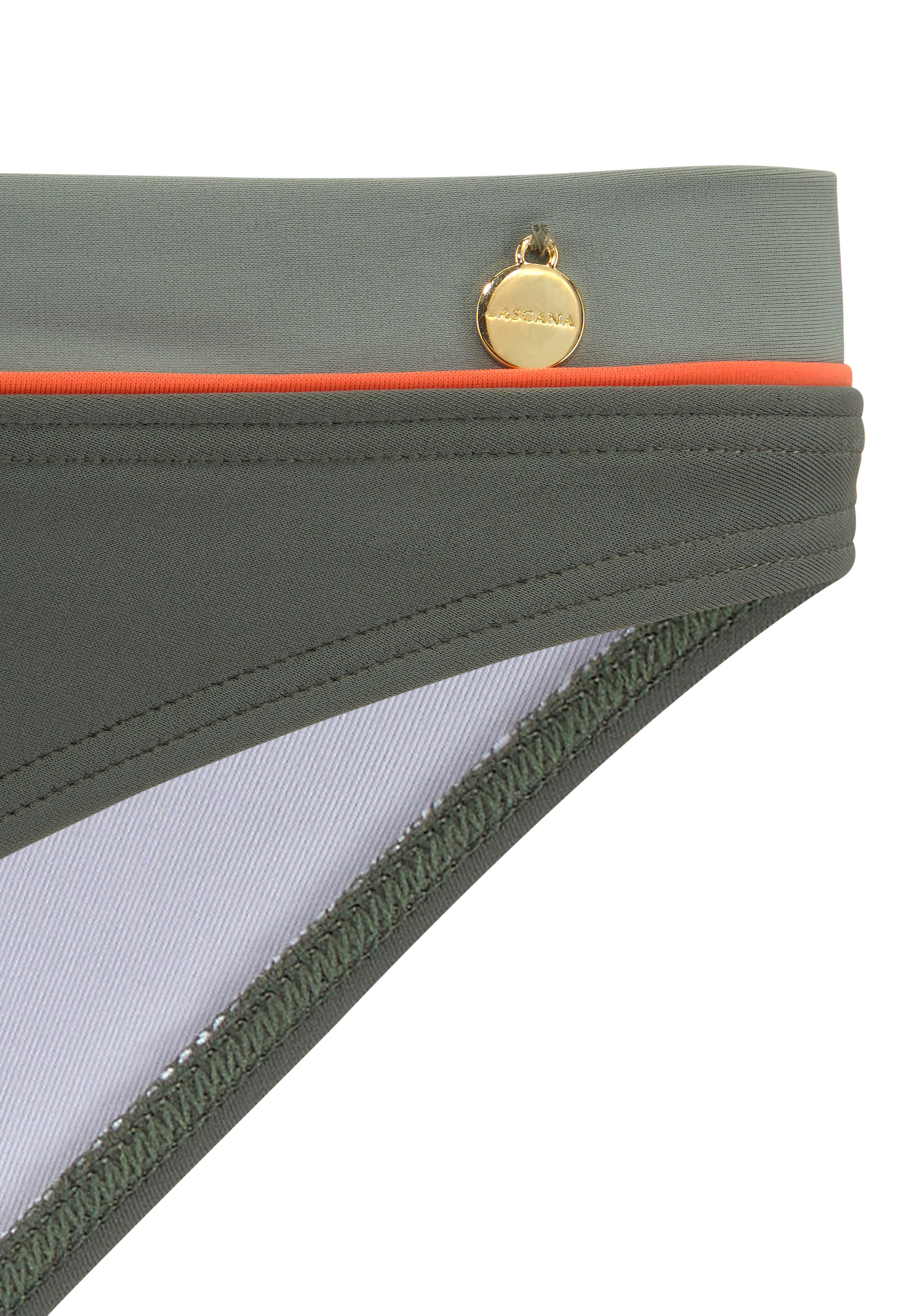 LASCANA Bikini-Hose »Yuna« mit V-Bündchen