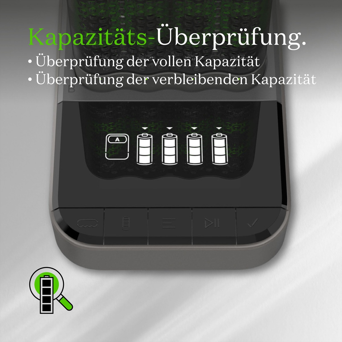 GP Batteries Akku-Ladestation »GP Batteries USB-Ladegerät GP P461, inkl. 4x ReCyko Pro AA 2000mAh &USB Dock«