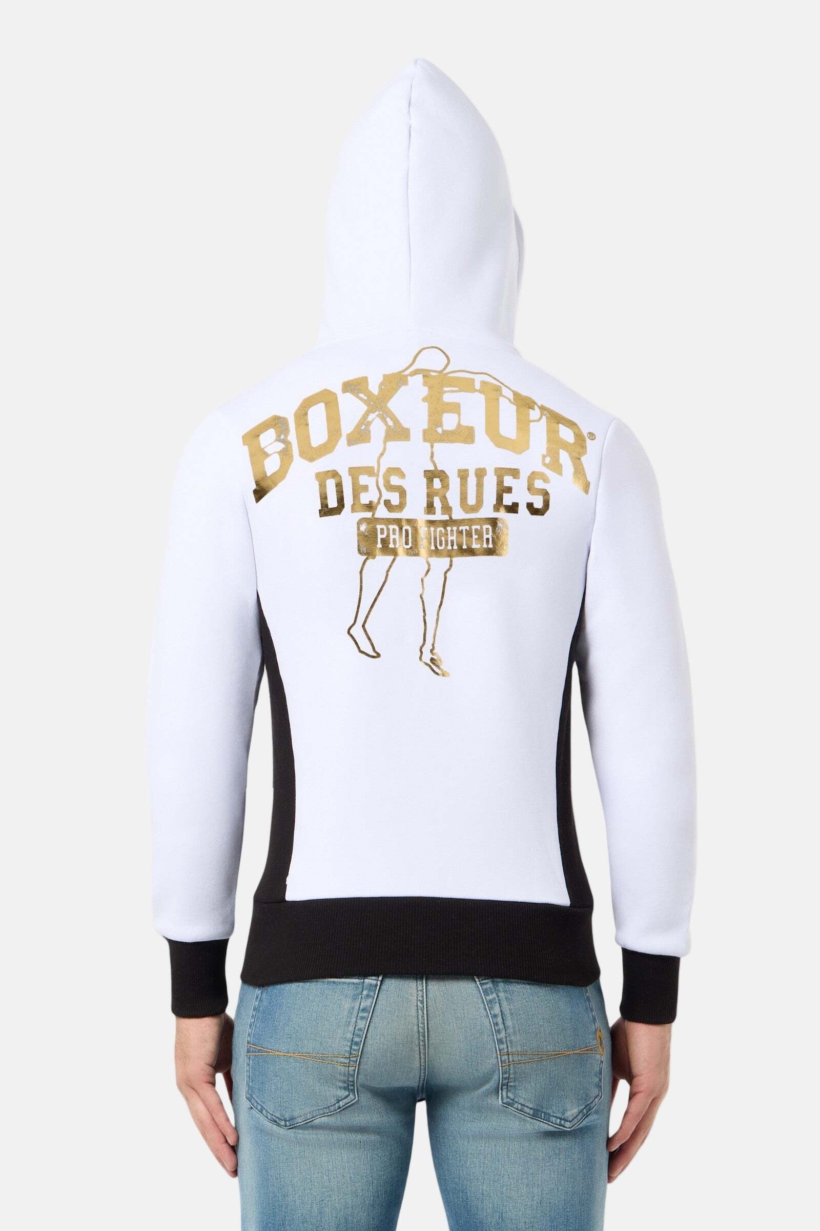 BOXEUR DES RUES Sweatjacke »BOXEUR DES RUES Sweatjacke Hooded Full Zip Sweatshirt«