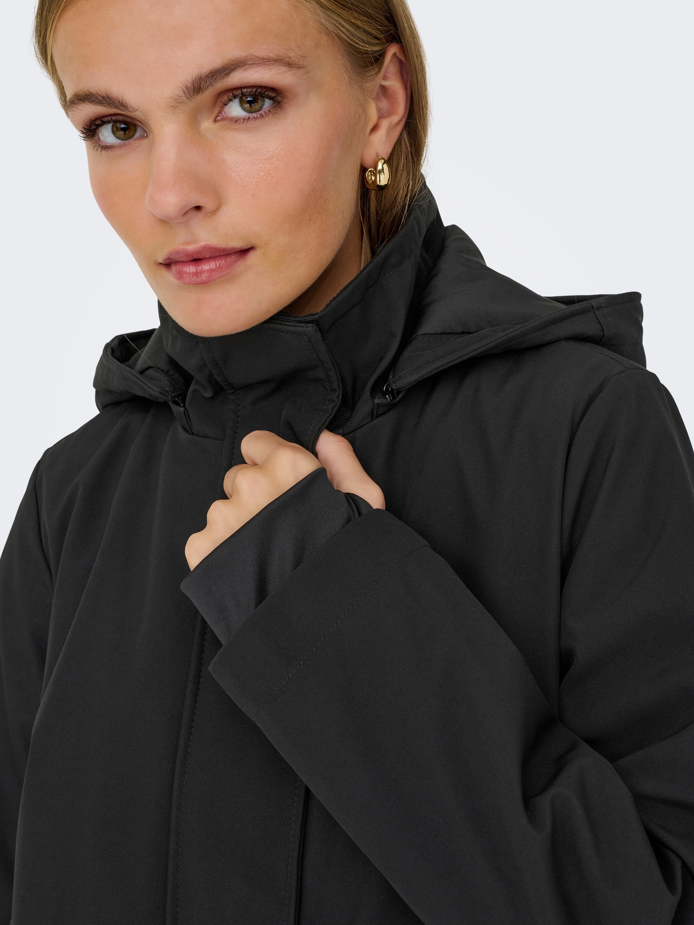 ONLY Parka »ONLKARA PARKA OS OTW« mit Kapuze