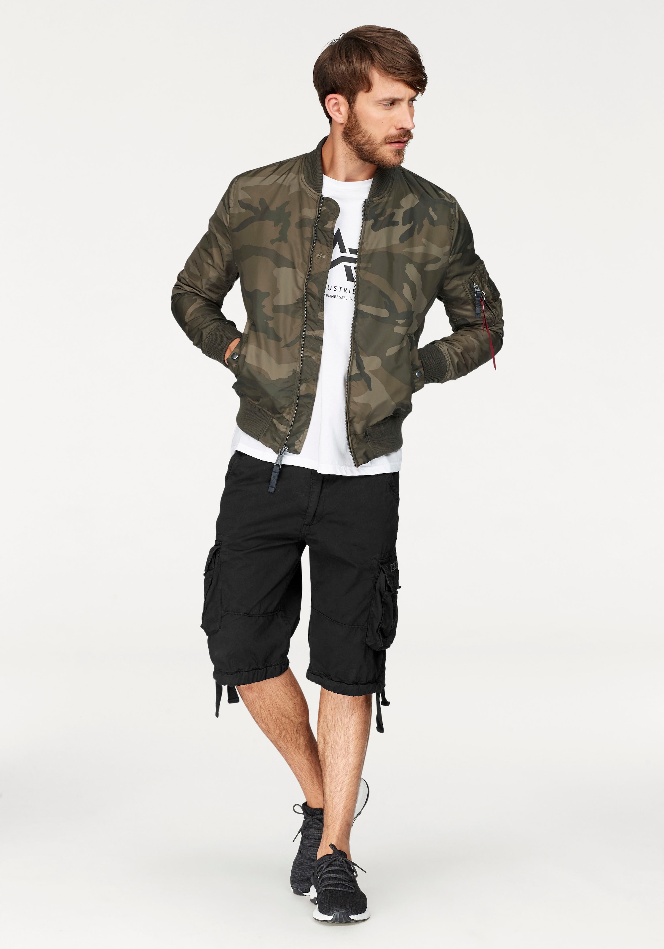 Alpha Industries Cargobermudas »Jet Short«