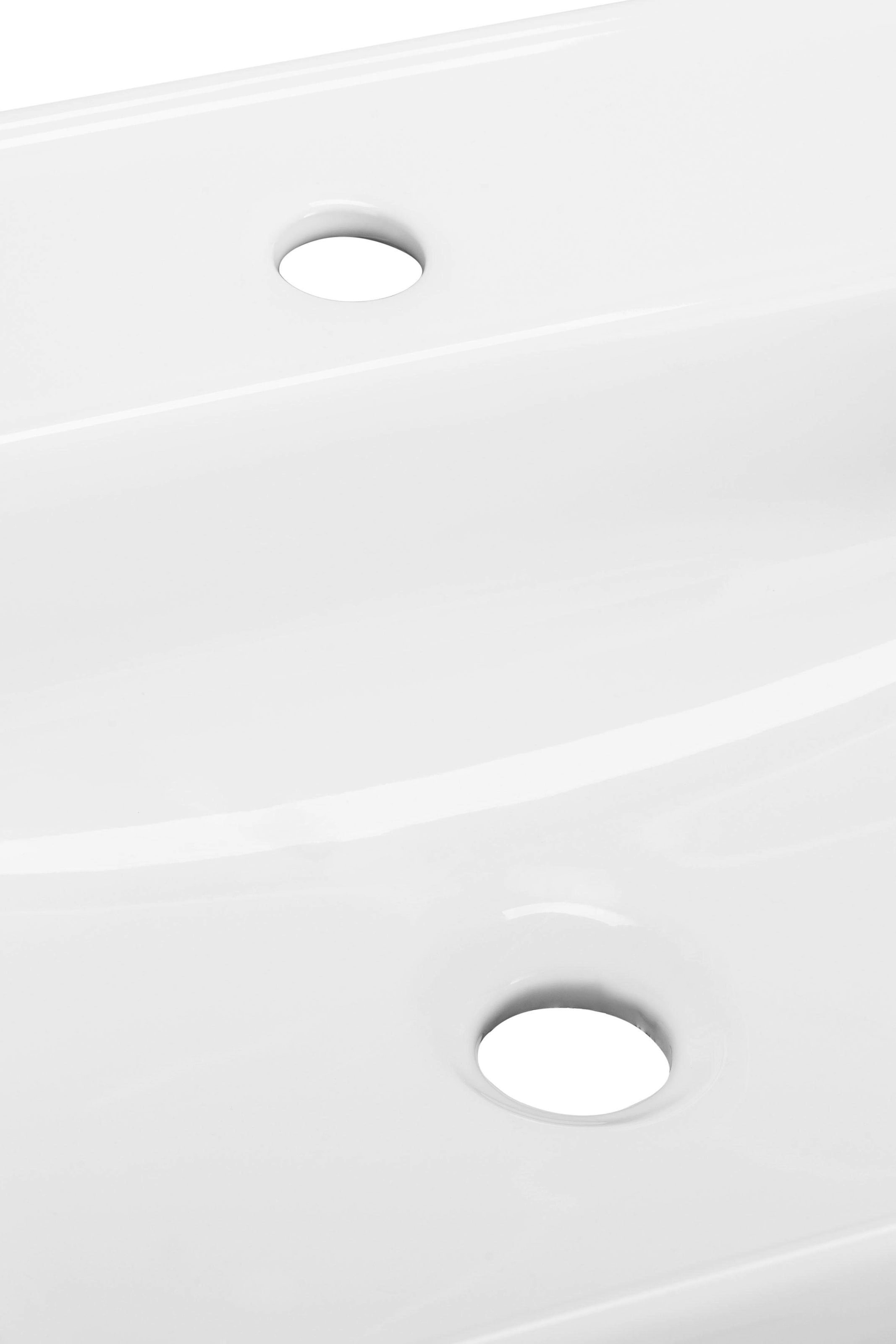 HELD MÖBEL Waschbeckenunterschrank »Davos«, Badmöbel, Waschtisch inkl. Waschbecken, Breite 120 cm