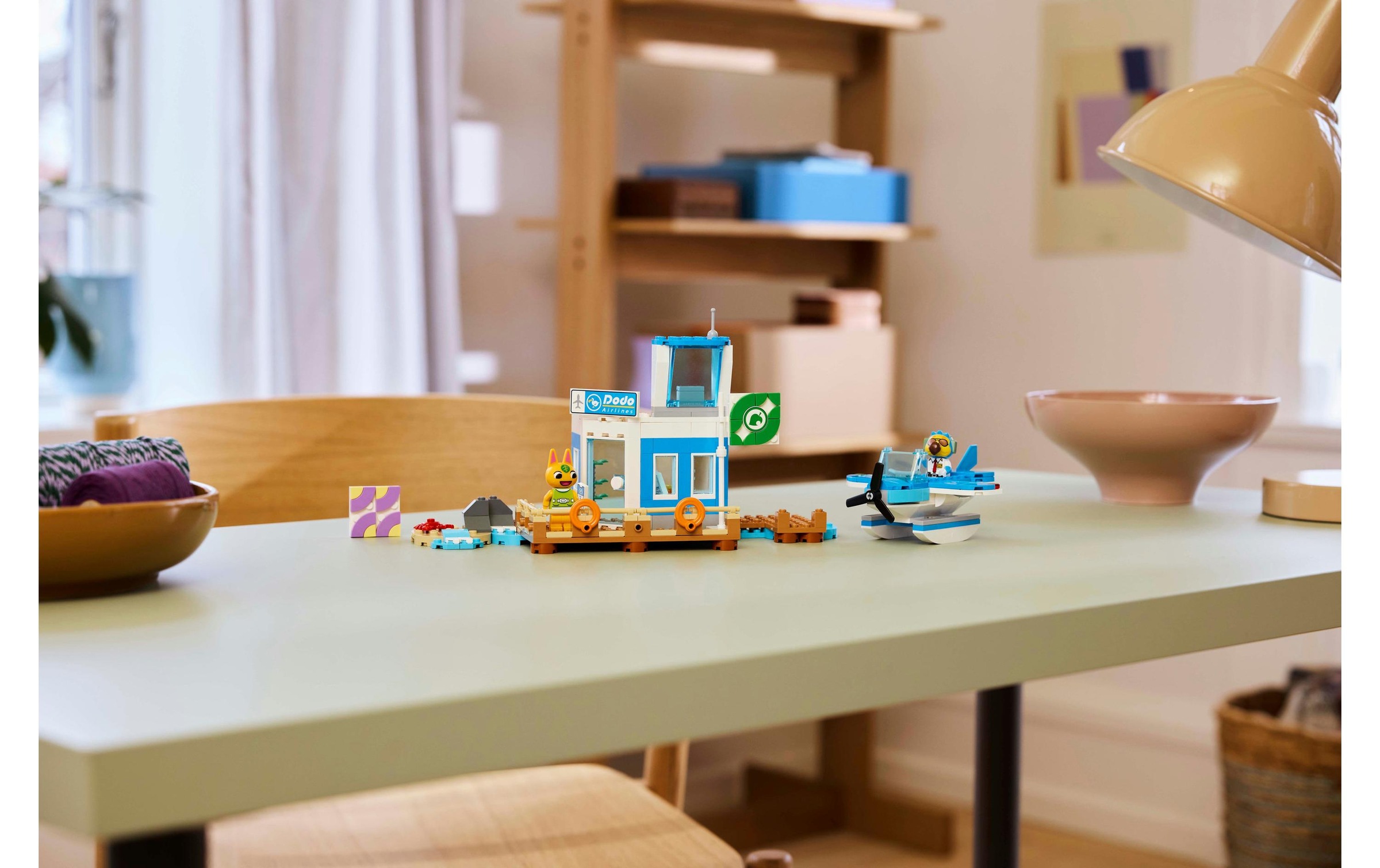 LEGO® Konstruktionsspielsteine »Animal Crossing Flieg mit Dodo Airlines 77051«, (292 St.)