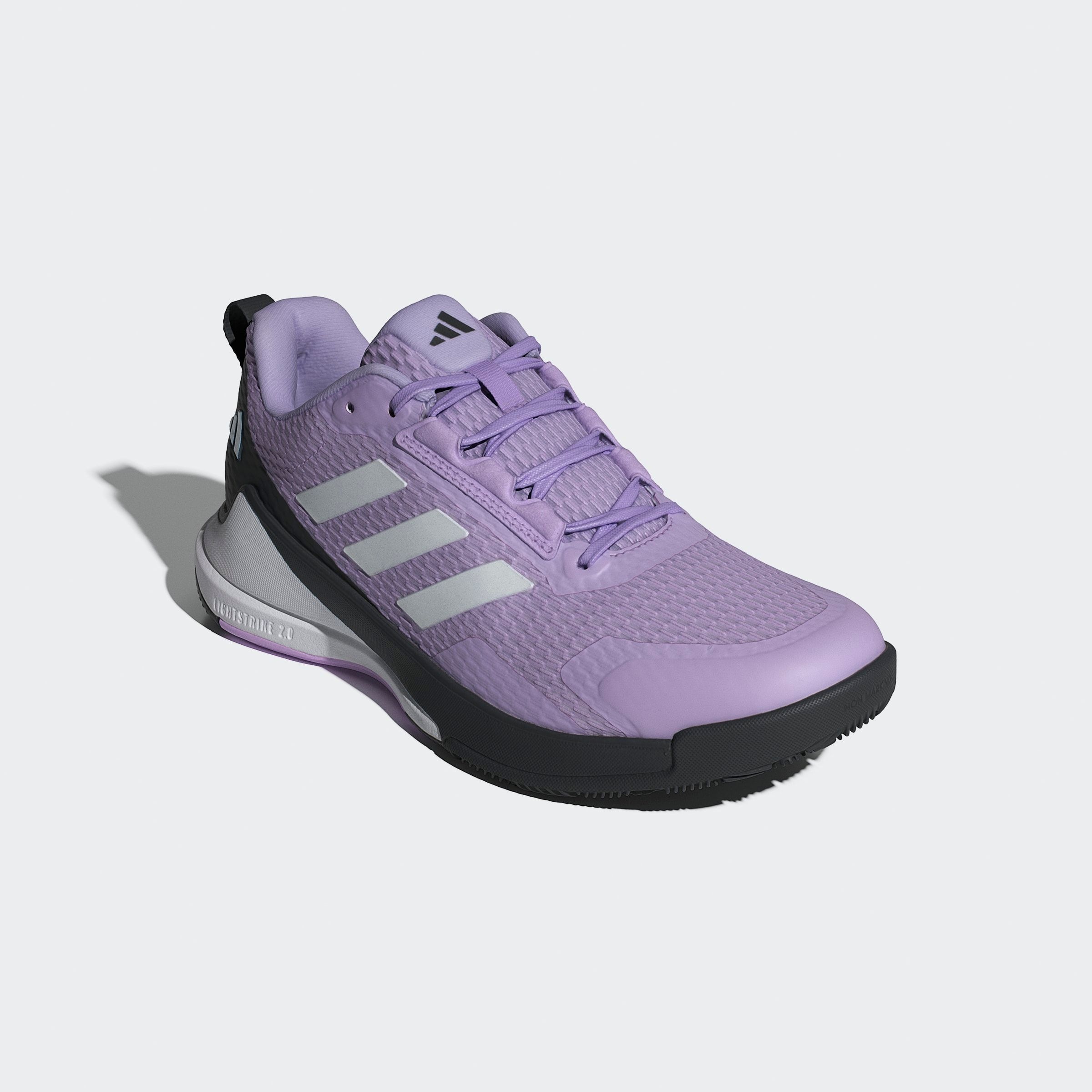 Adidas Performance, Unisex, adidas Performance »NOVAFLIGHT 2 INDOOR« Volleyballschuh, powder plum, zero metallic, core schwarz, 38, Dieser bequeme 