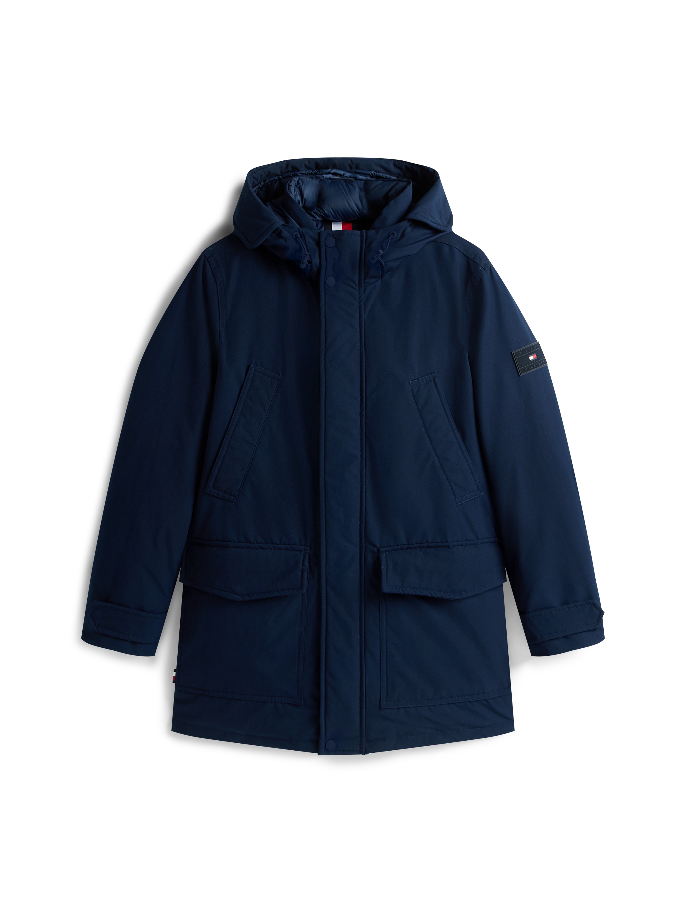 Tommy Hilfiger Parka »ROCKIE DOWN PARKA« mit Kapuze mit Daunenfüllung, regular fit