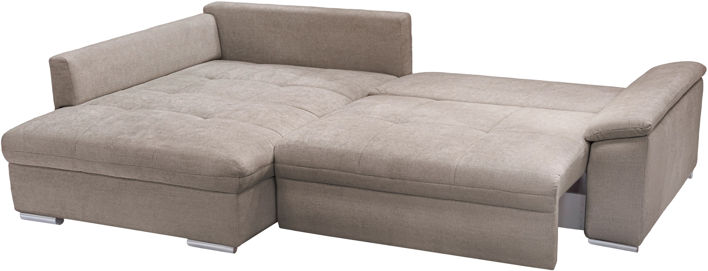 exxpo - sofa fashion Ecksofa »Casa Grande inkl. Bettfunktion, Bettkasten, OTTOs Choice, bequem«, L-Form, guter Sitzkomfort, grosse Liegefläche
