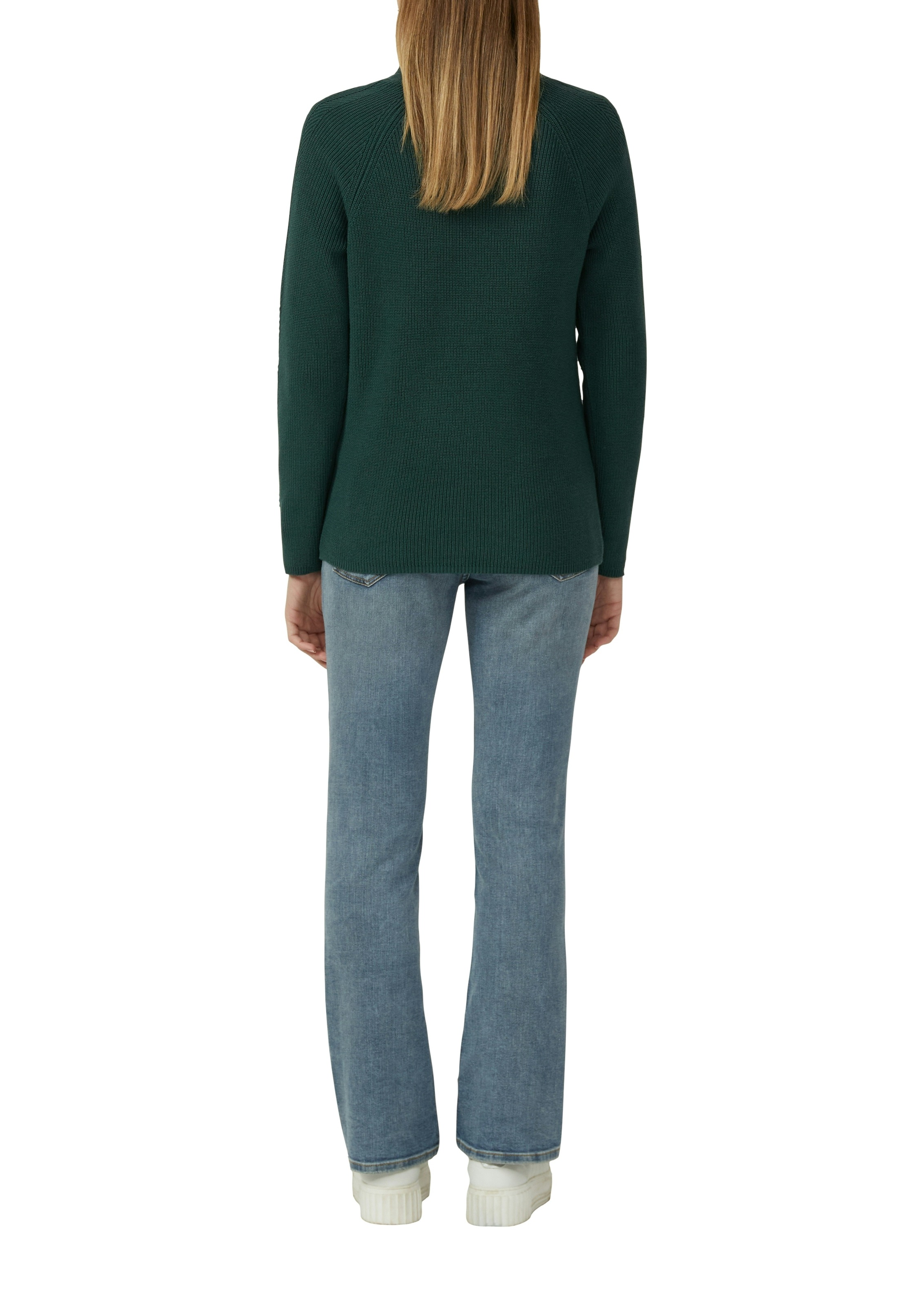 s.Oliver Strickpullover mit V-Ausschnitt