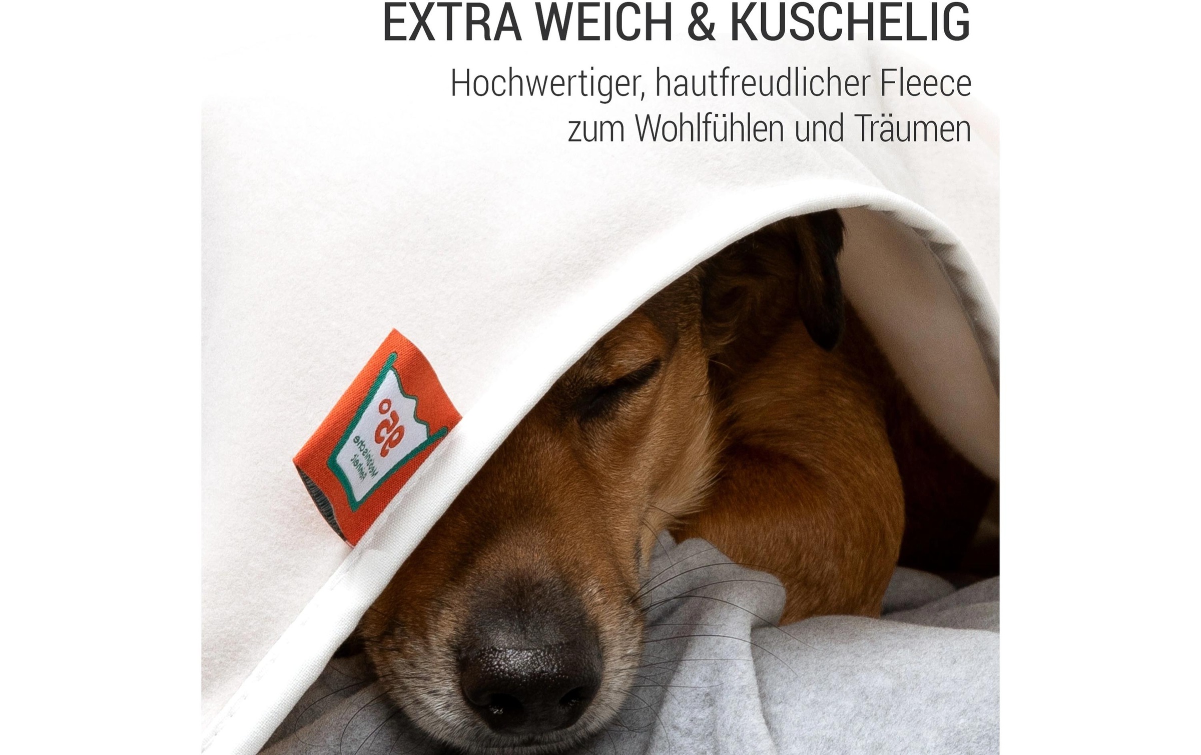 Doctor Bark Couverture pour animaux »Fleece M 100 x 70 cm«