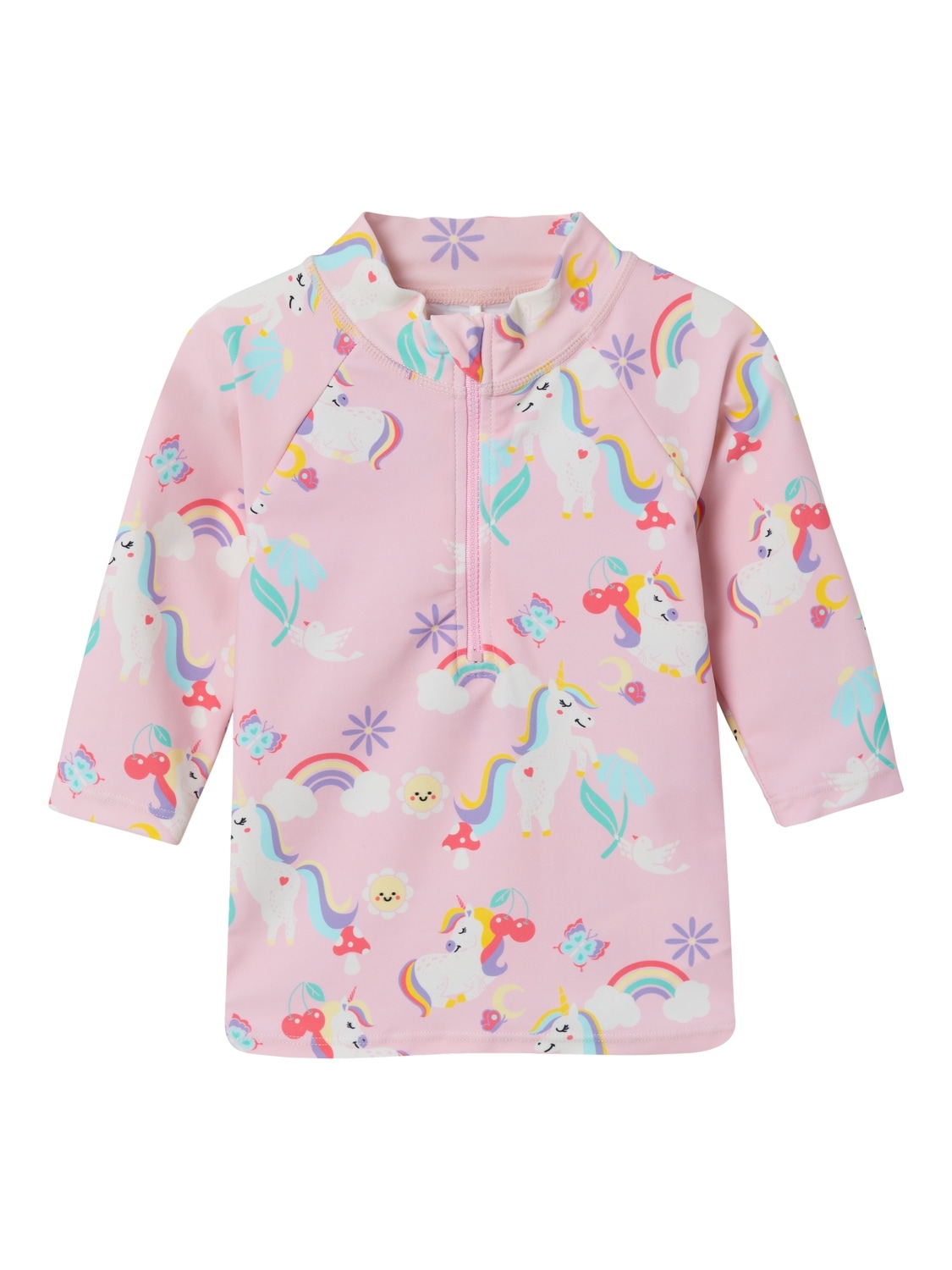Name It Badeanzug »NMFZILA 3/4 UV SWIM TOP«