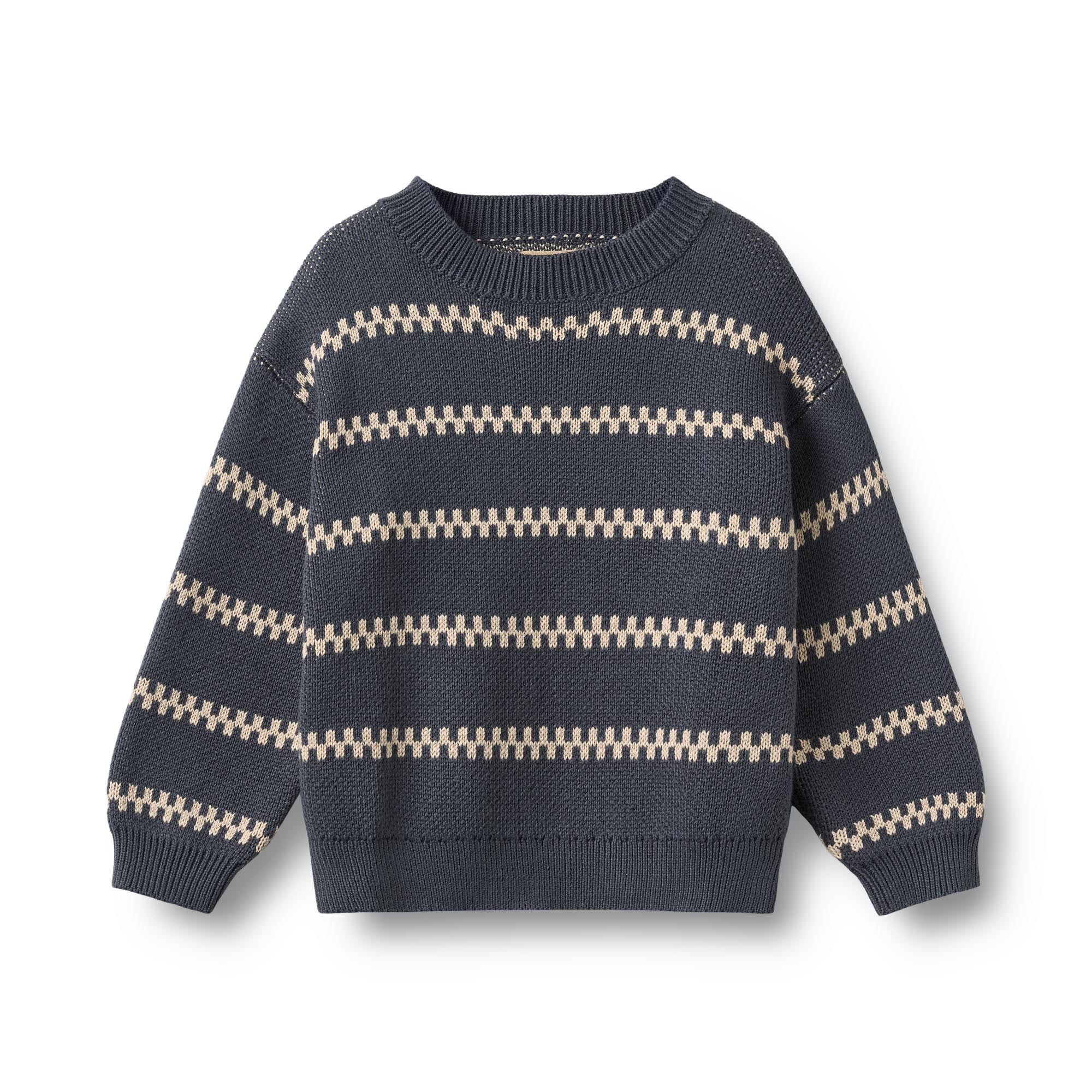 WHEAT Pull en tricot »Jacquard Pullover Harlow« Coton