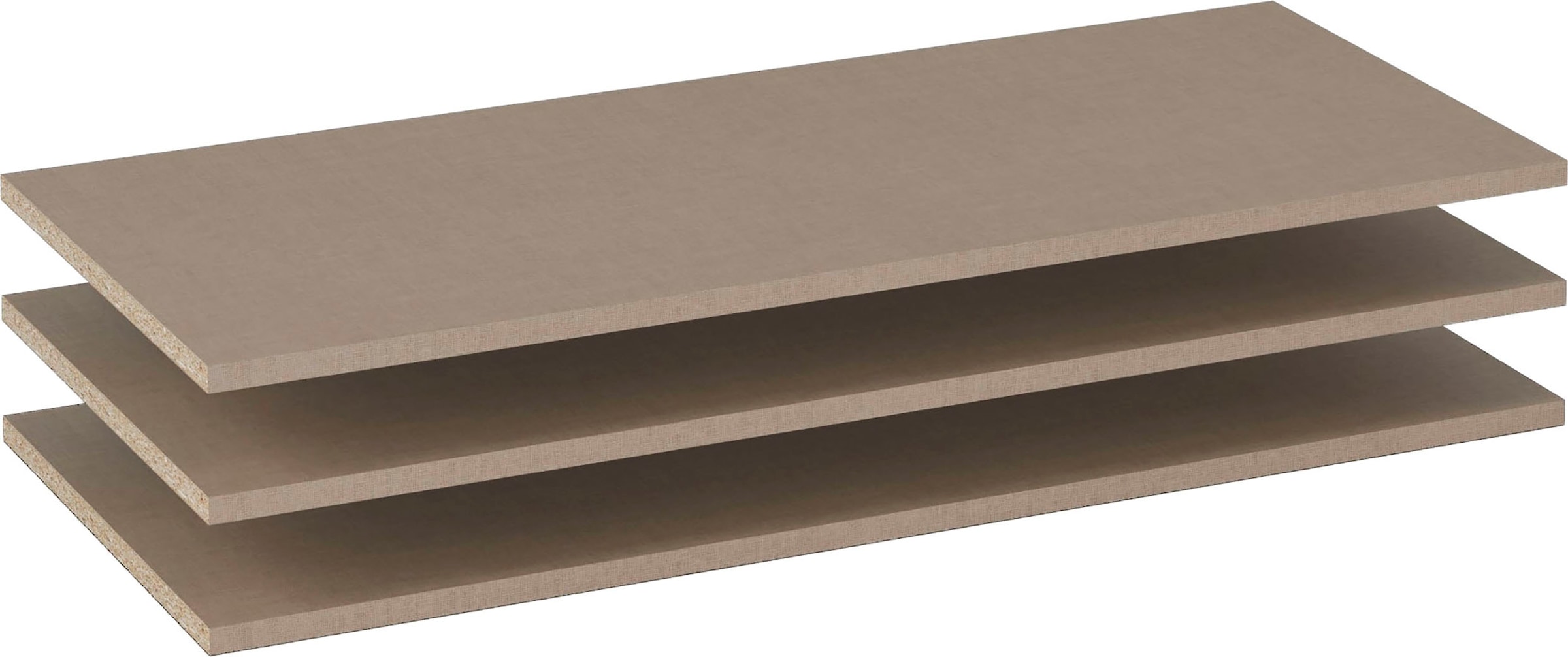 rauch Einlegeboden »Zubehör für Schränke der Serie MINOSA Schranktiefe 41 bzw. 48 cm« 2er-Set Breite 88 cm, Tiefe 37 cm