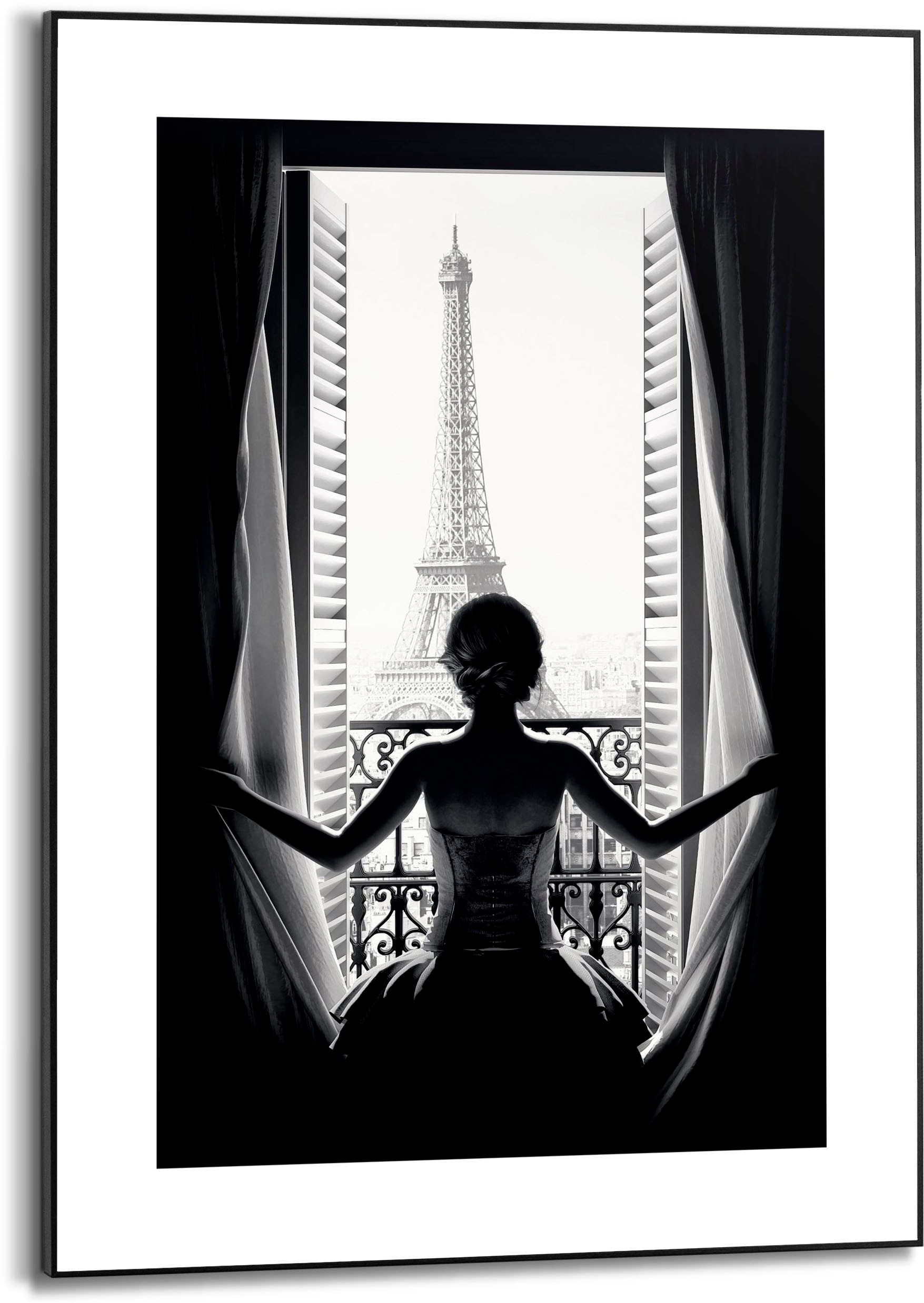 (1 auf Rahmen versandkostenfrei Bild »Paris mit Reinders! Balcony«, St.) ♕