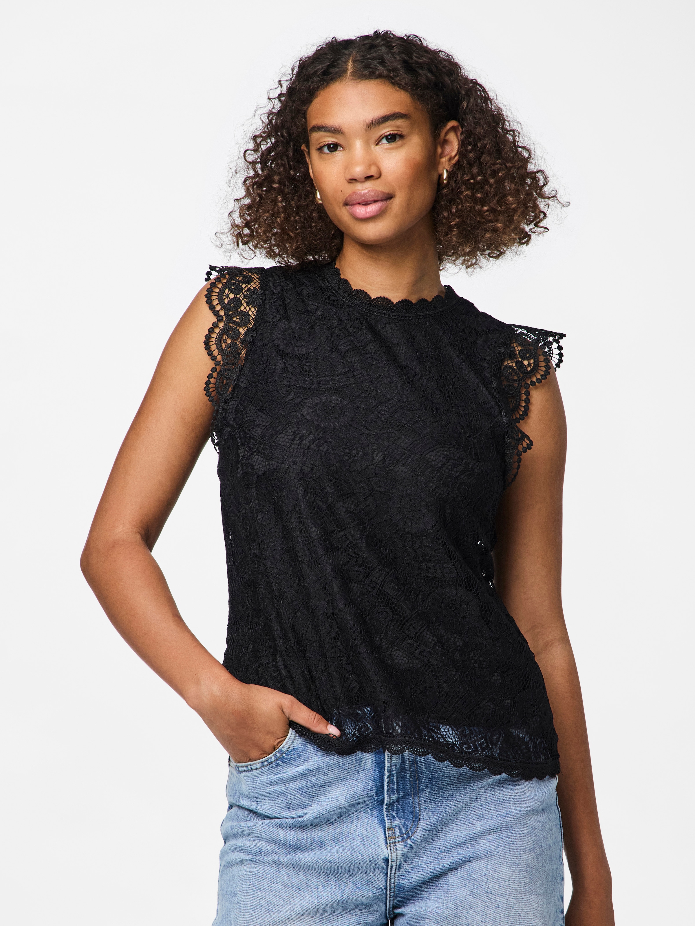 pieces Top en dentelle »PCOLLINE«
