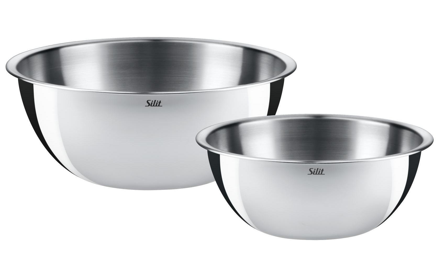 Image of Silit Rührschüssel "45323 l/2.7 l, Silber" 2 Stk. aus Edelstahl