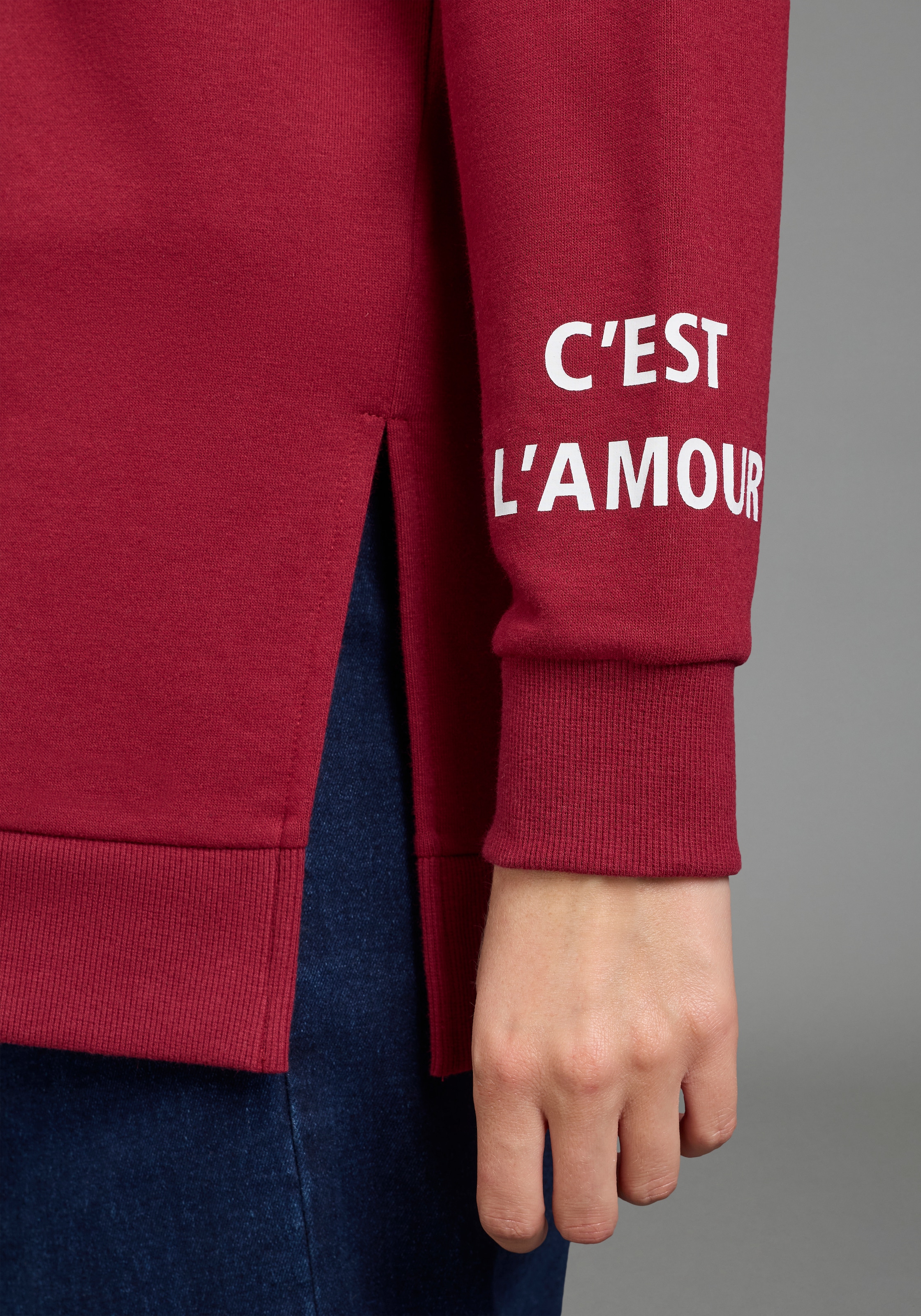 Laura Scott Sweat-shirt long , disponible en grandes tailles
