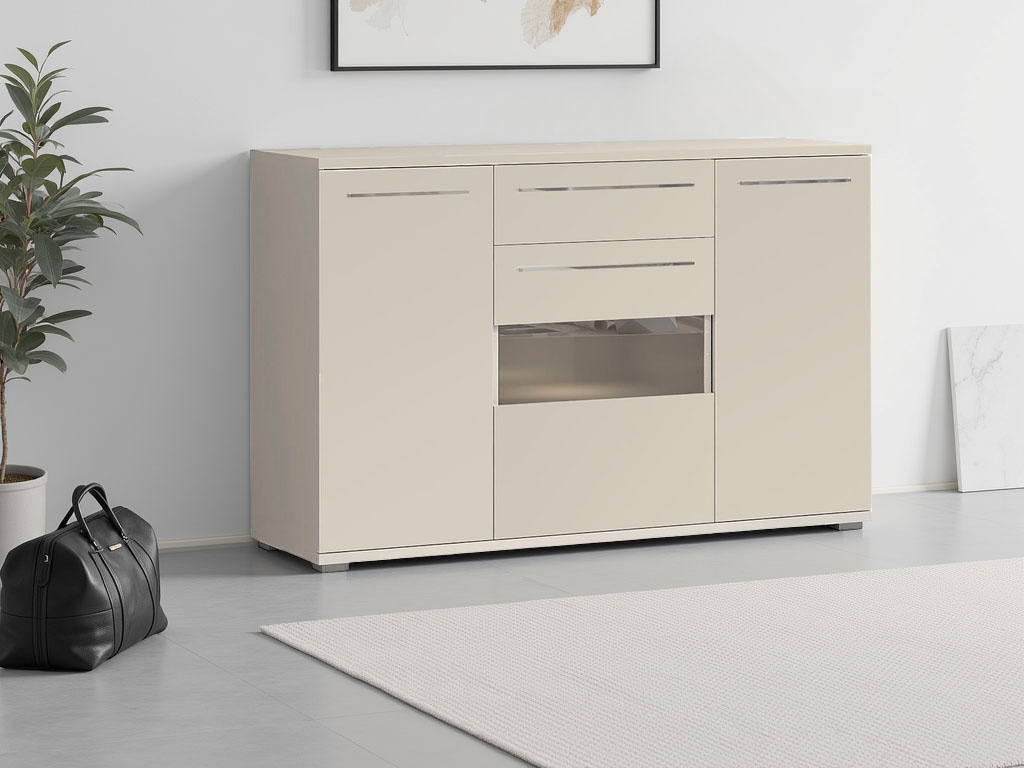 Places of Style Kommode »Piano«, UV lackiert, Soft-Close Funktion