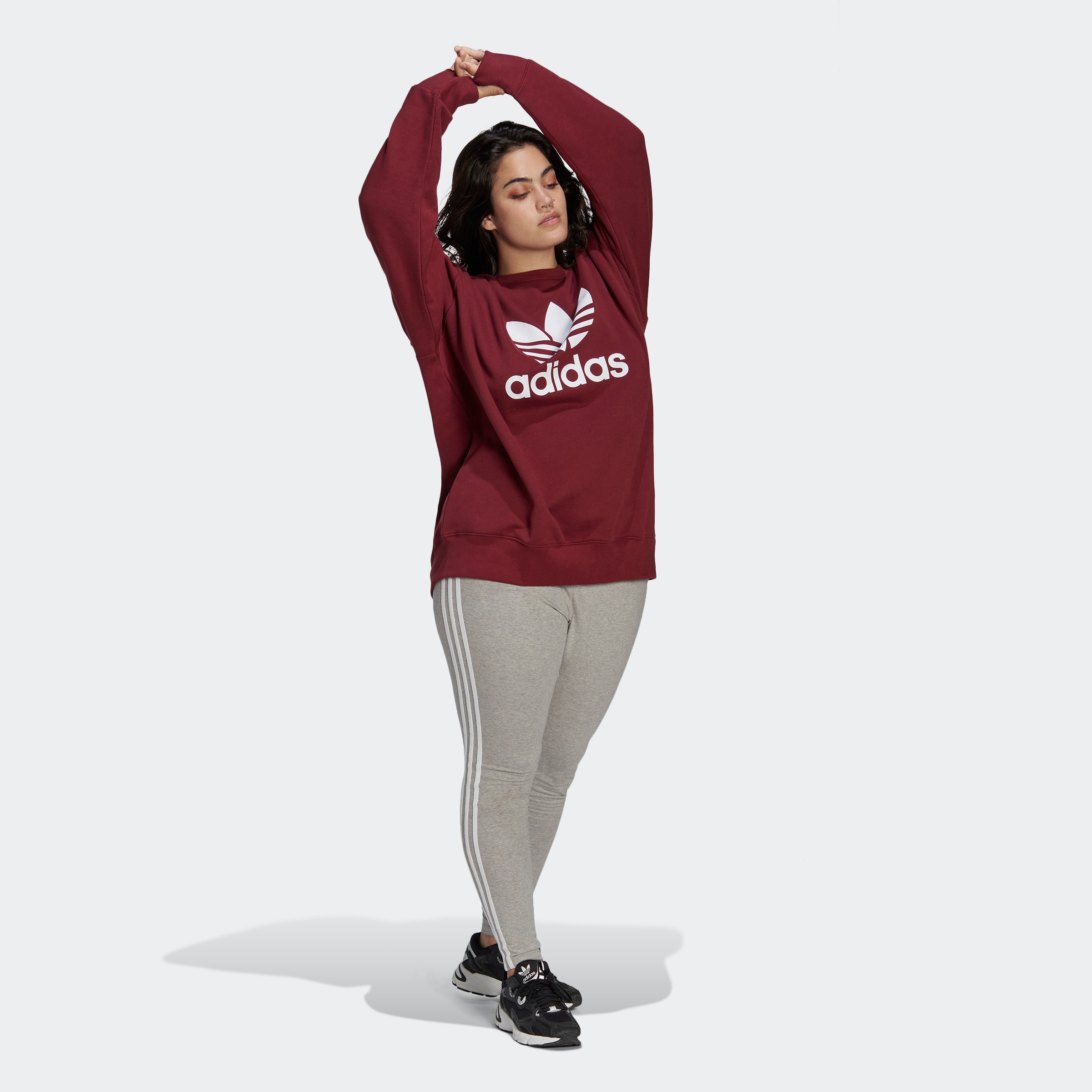 ♕ adidas Originals Sweatshirt versandkostenfrei – »TREFOIL auf GRÖSSEN« GROSSE