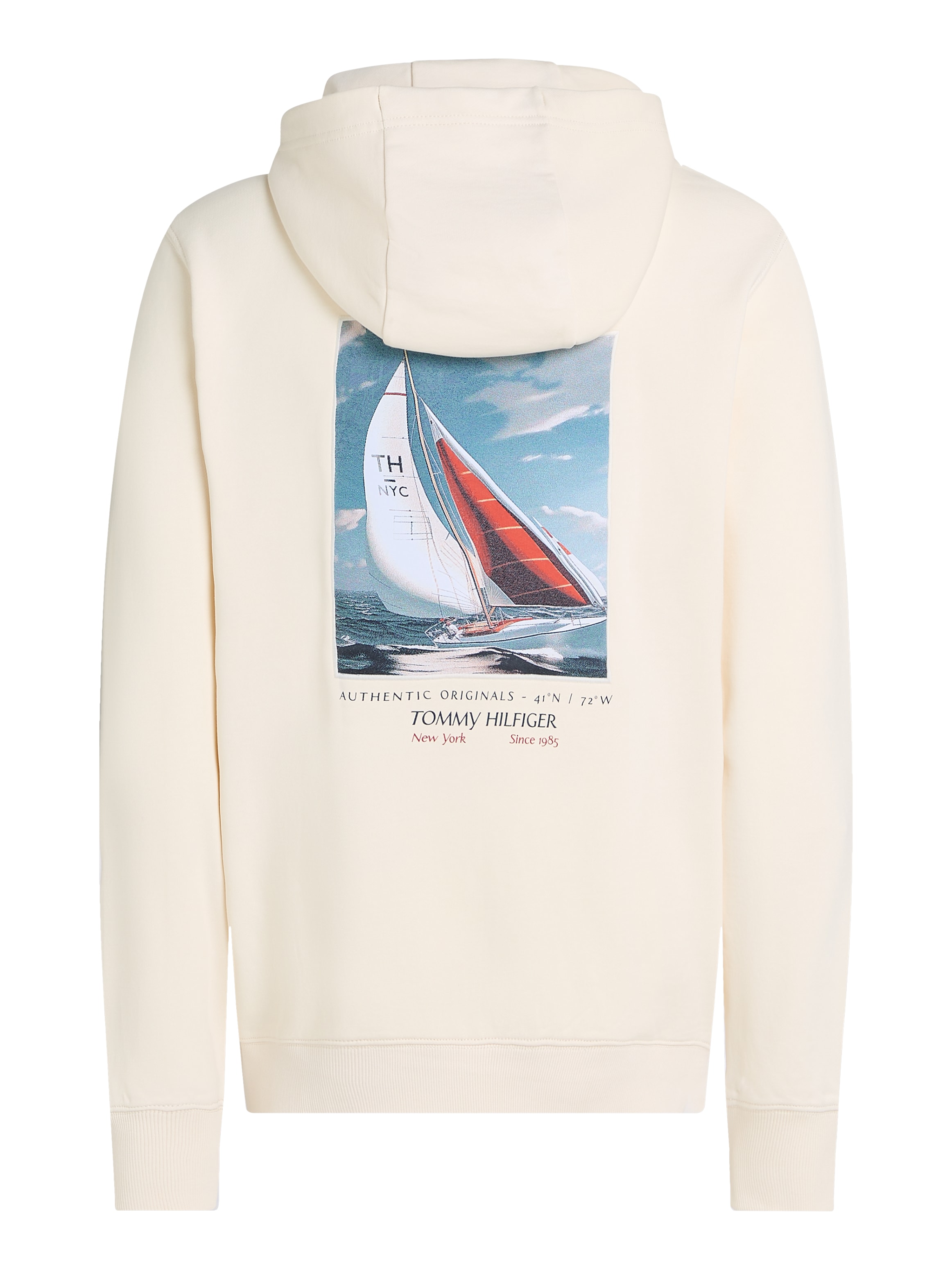 Tommy Hilfiger Kapuzensweatshirt »HILFIGER COLOR PHOTO PRT HOODIE«, mit grossem Fotoprint auf dem Rücken