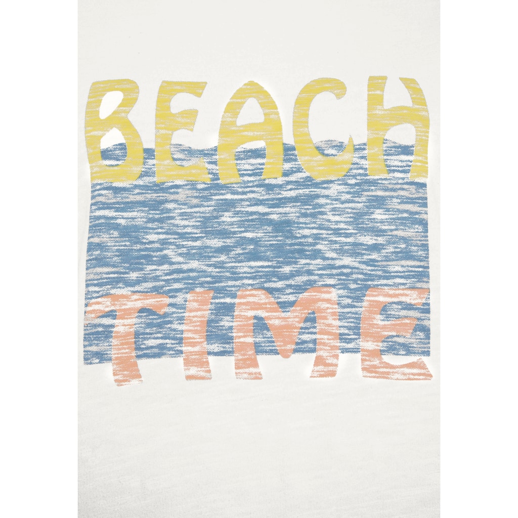 Beachtime T-Shirt, (Packung, 2 tlg.)