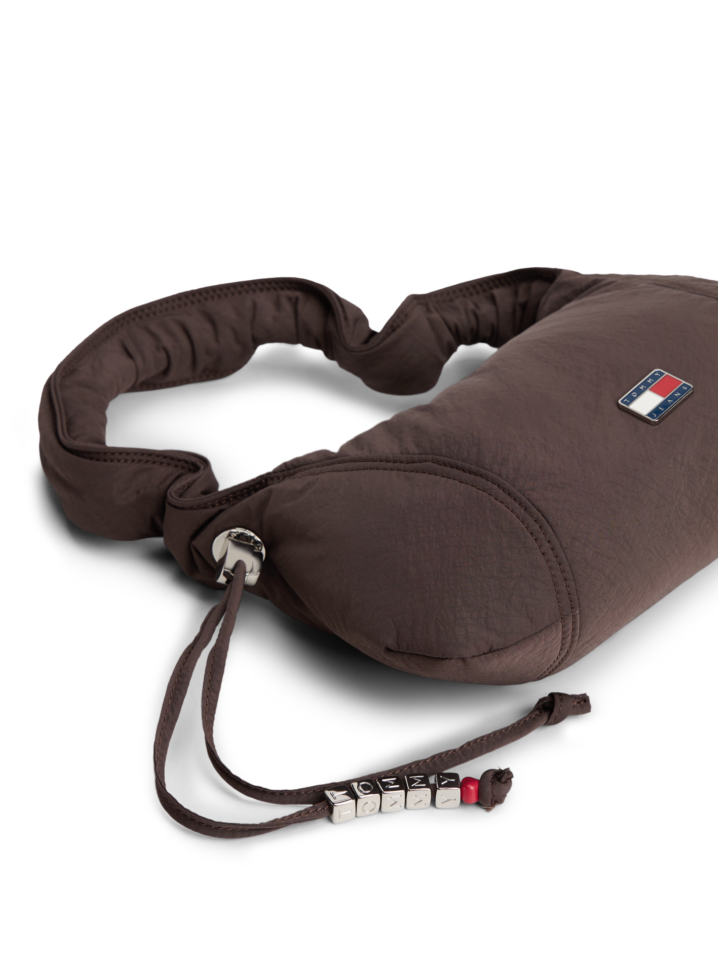 Tommy Jeans Sac à bandoulière »TJW CASUAL SHOULDER BAG« , Sac à main femme, mini-sac, avec perles décoratives et éléments ornementaux