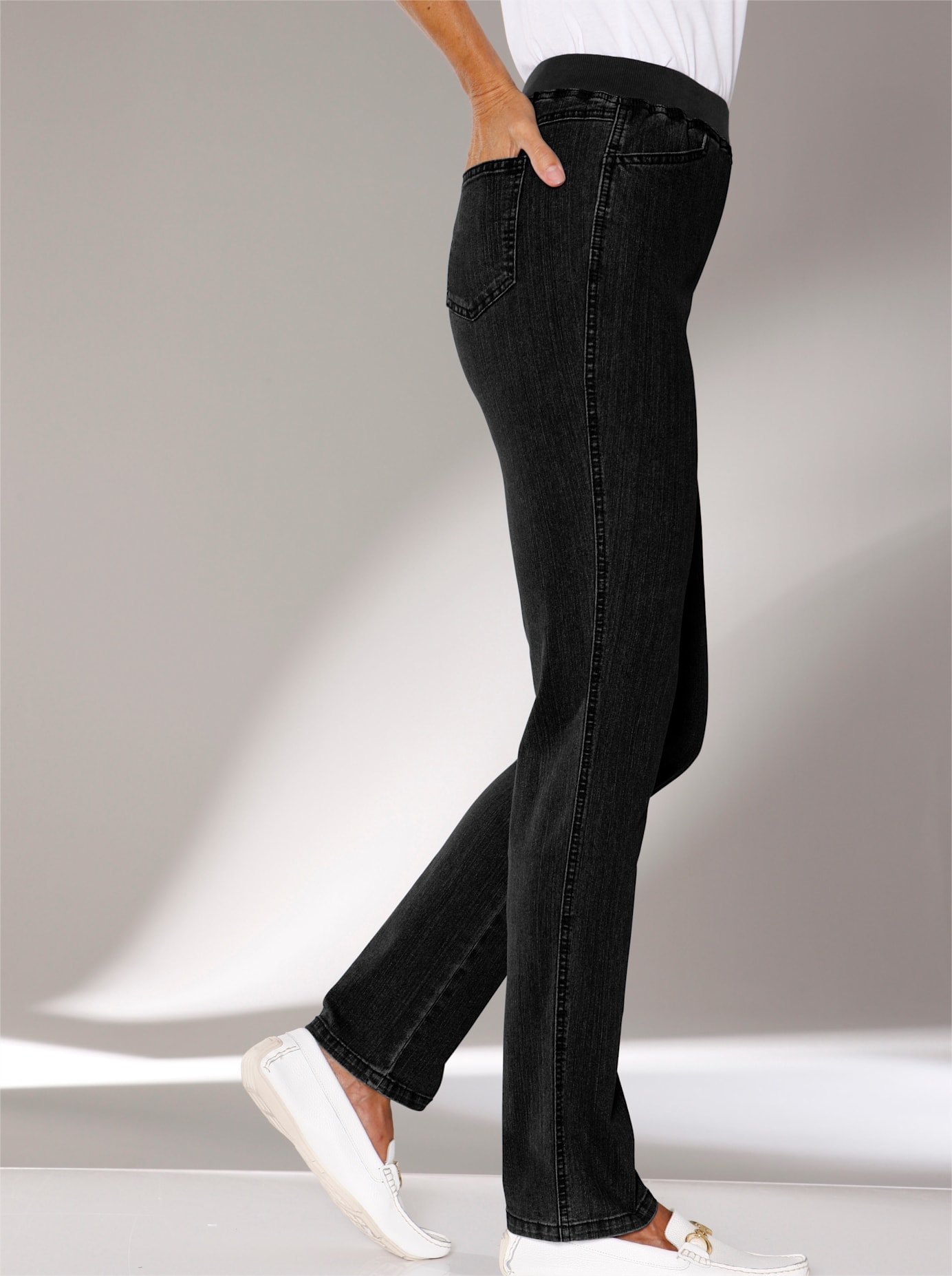 Classic Basics Jeans stretch 1 tlg.