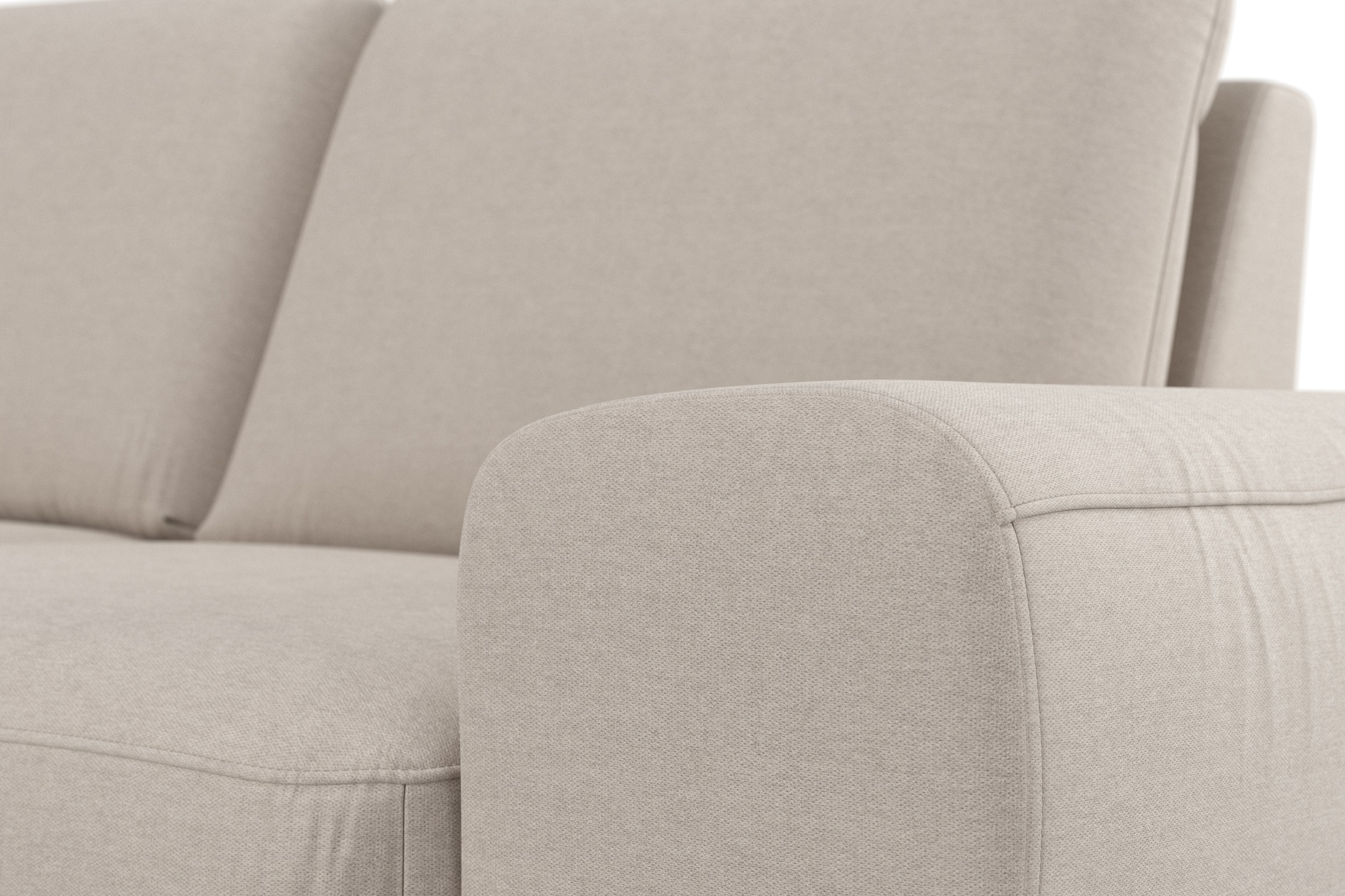 sit&more Ecksofa »Cinturo L-Form«, inklusive Sitztiefenverstellung und Federkern, Sitzhöhe 45 cm