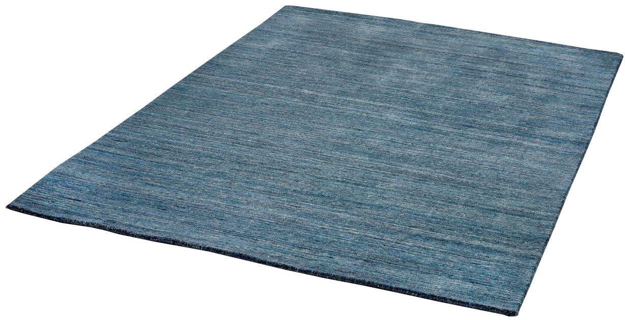 Image of Dekowe Wollteppich »Loras«, rechteckig, 14 mm Höhe, Handweb Teppich, Kurzflor, reine Wolle, meliert, ideal im Wohnzimmer & Schlafzimmer bei Ackermann Versand Schweiz