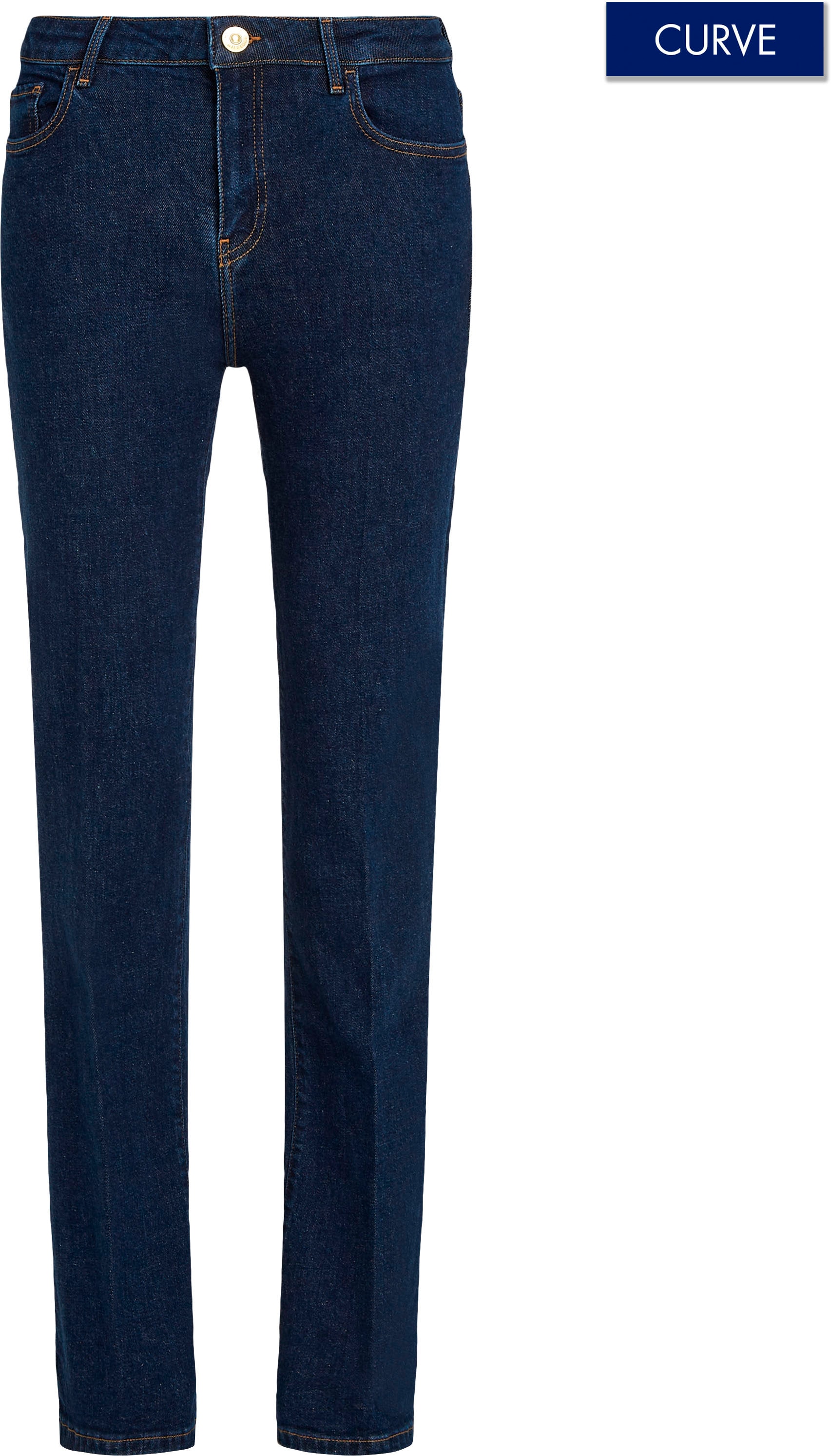 Tommy Hilfiger Curve Bootcut-Jeans »CRV BOOTCUT RW CLER«, Grosse Grössen in Stoned Washed Optik