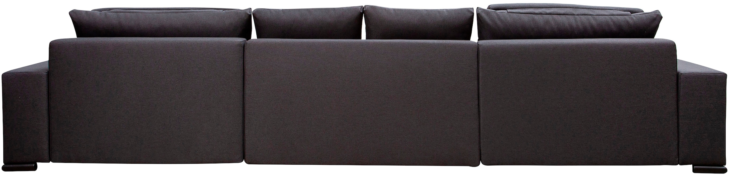 COLLECTION AB Wohnlandschaft »XXXL-Josy Relax U-Form Breite 352 cm, mit 2 gleich grossen Recamieren«, inkl. Bettfunktion, Bettkasten, mit 4 Rückenkissen in zwei Grössen