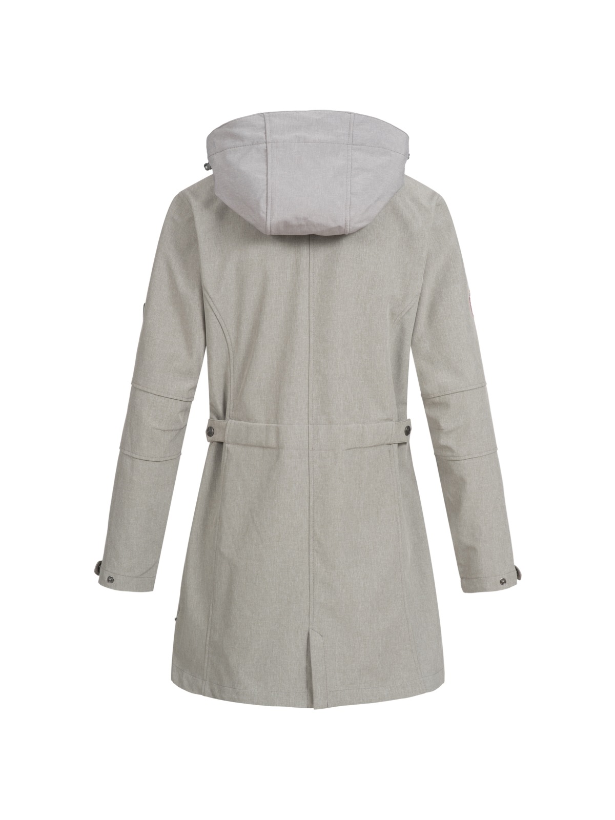 DEPROC Active Softshellmantel »GLACE SILVER LONG WOMEN« auch in Grossen Grössen erhältlich