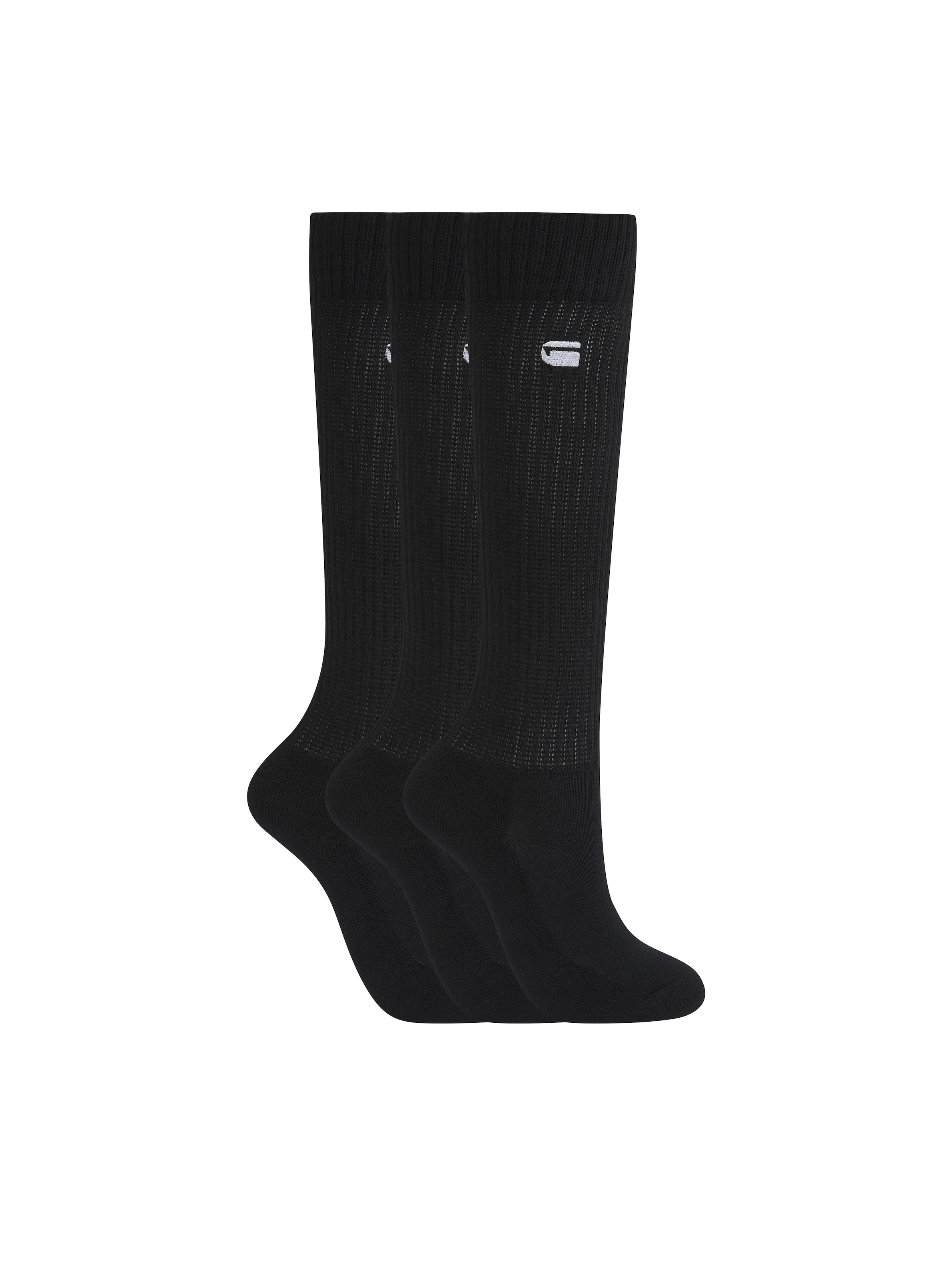 Image of G-STAR Langsocken "MYSTIC, SLOUCHY SOCKS" Packung, 3 Paar tlg. mit Logostickerei