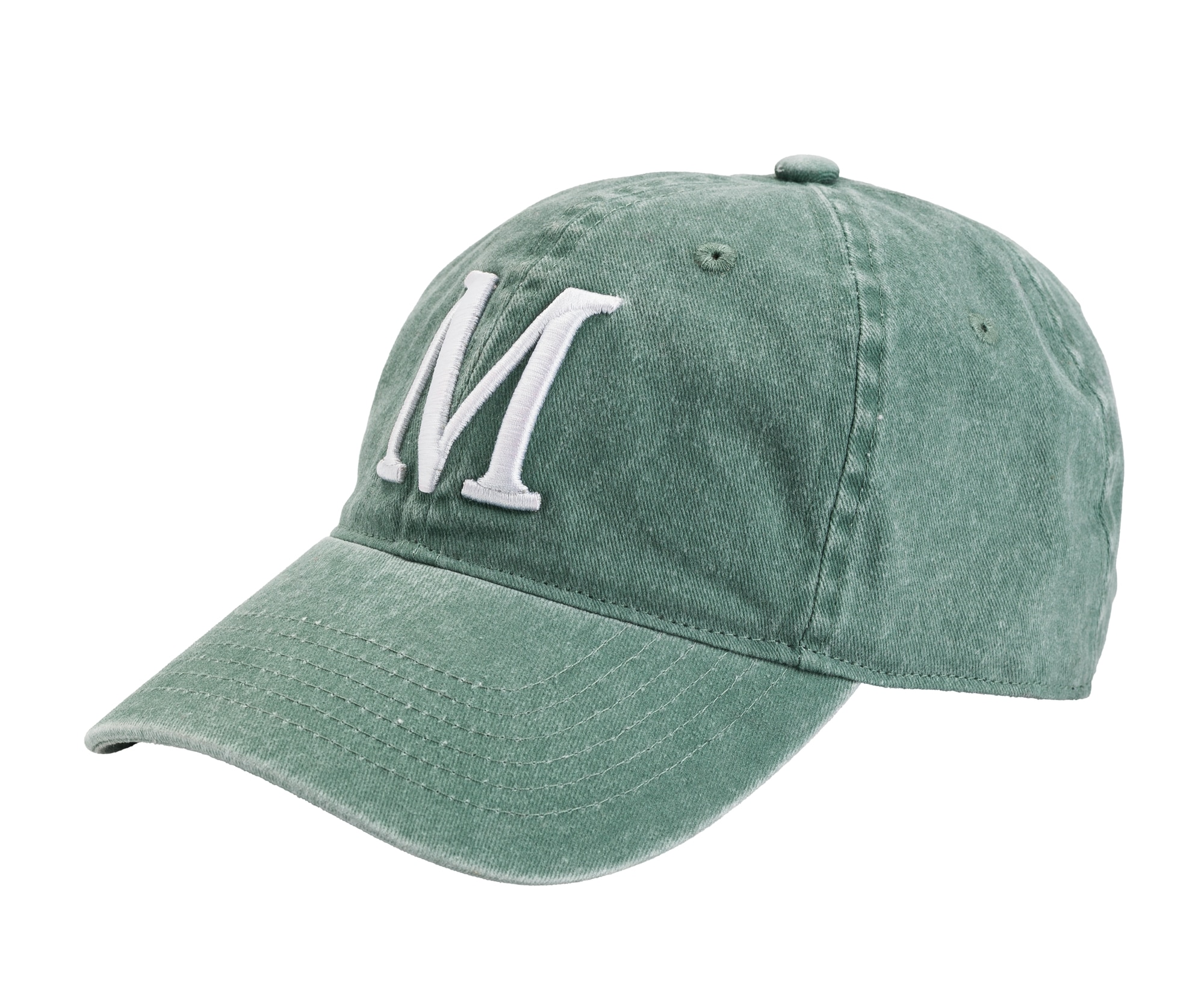 MUSTANG Casquette de baseball »"Jamie"« Grössenverstellbar, Washed Look, mit grosser Stickerei vorne
