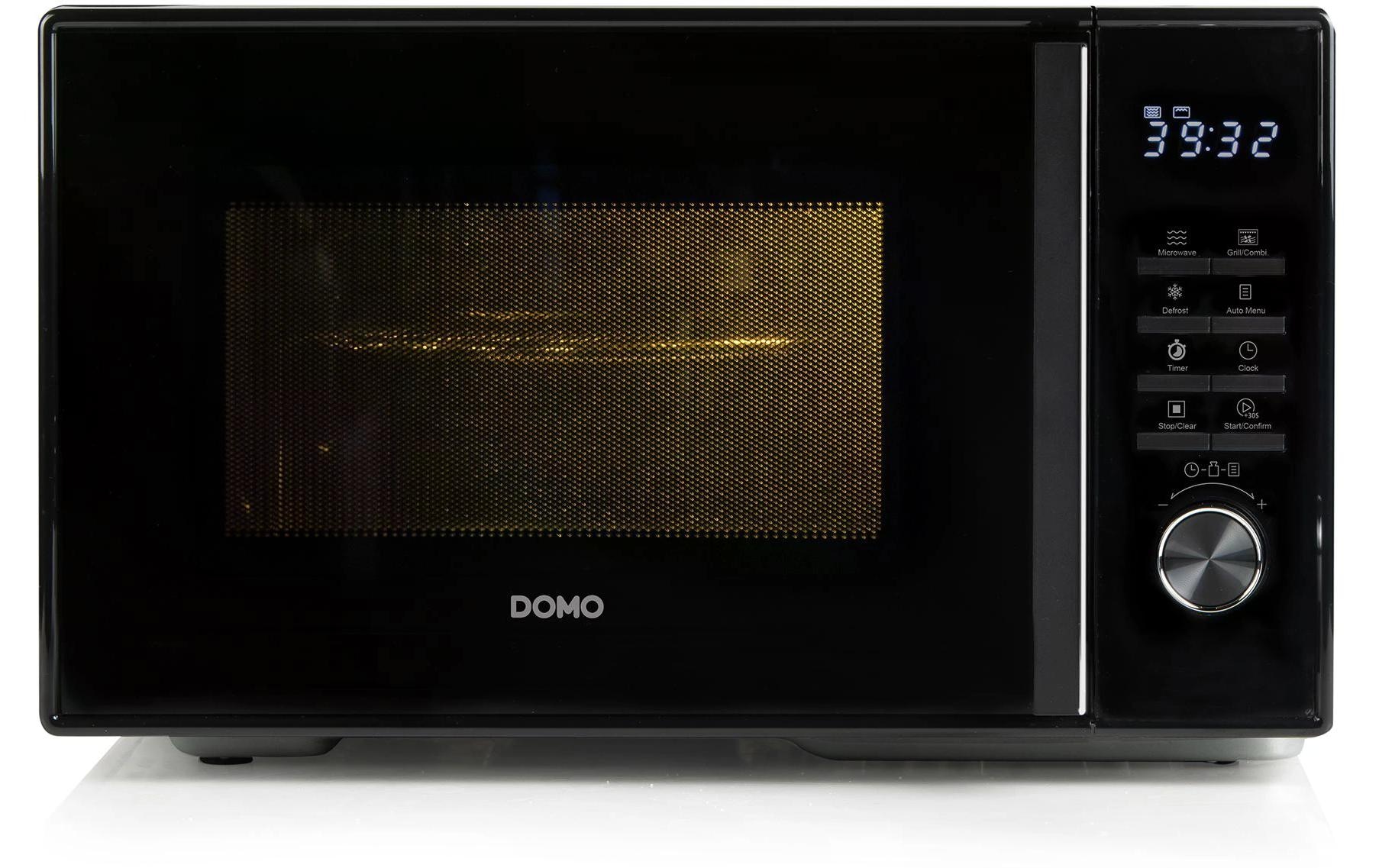Domo Mikrowelle »mit Grill DO22501G Schwarz«, 1000 W