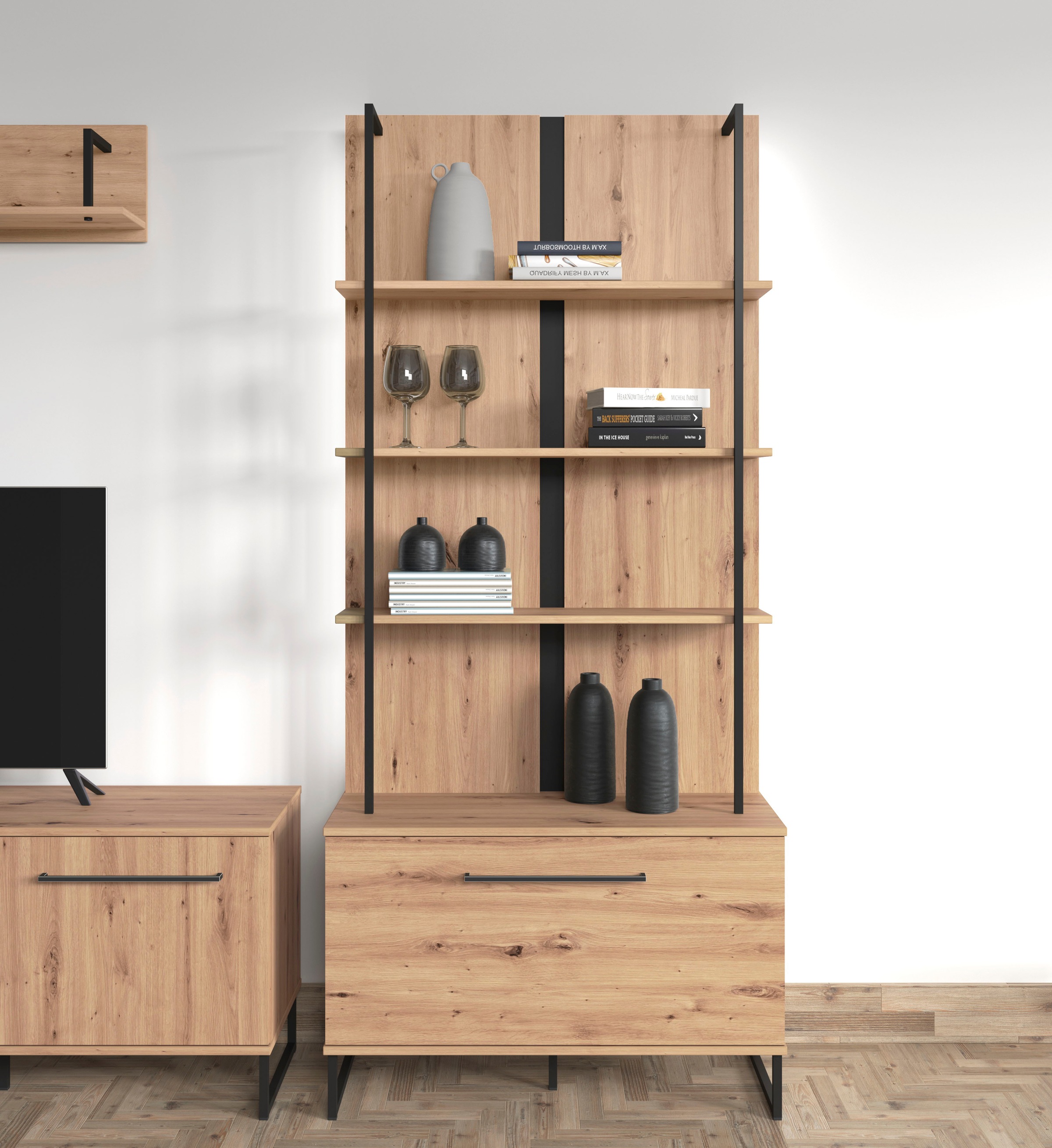 Image of my home Regal »Sardinia«, Höhe ca. 137,5 cm bei Ackermann Versand Schweiz