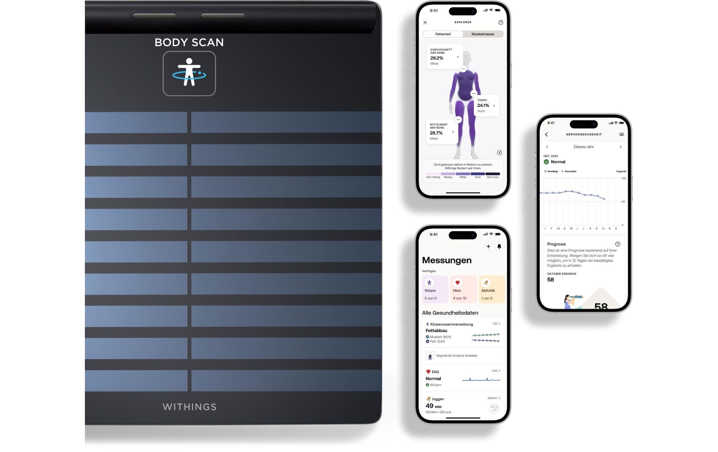 Withings Körper-Analyse-Waage »Body Sc«