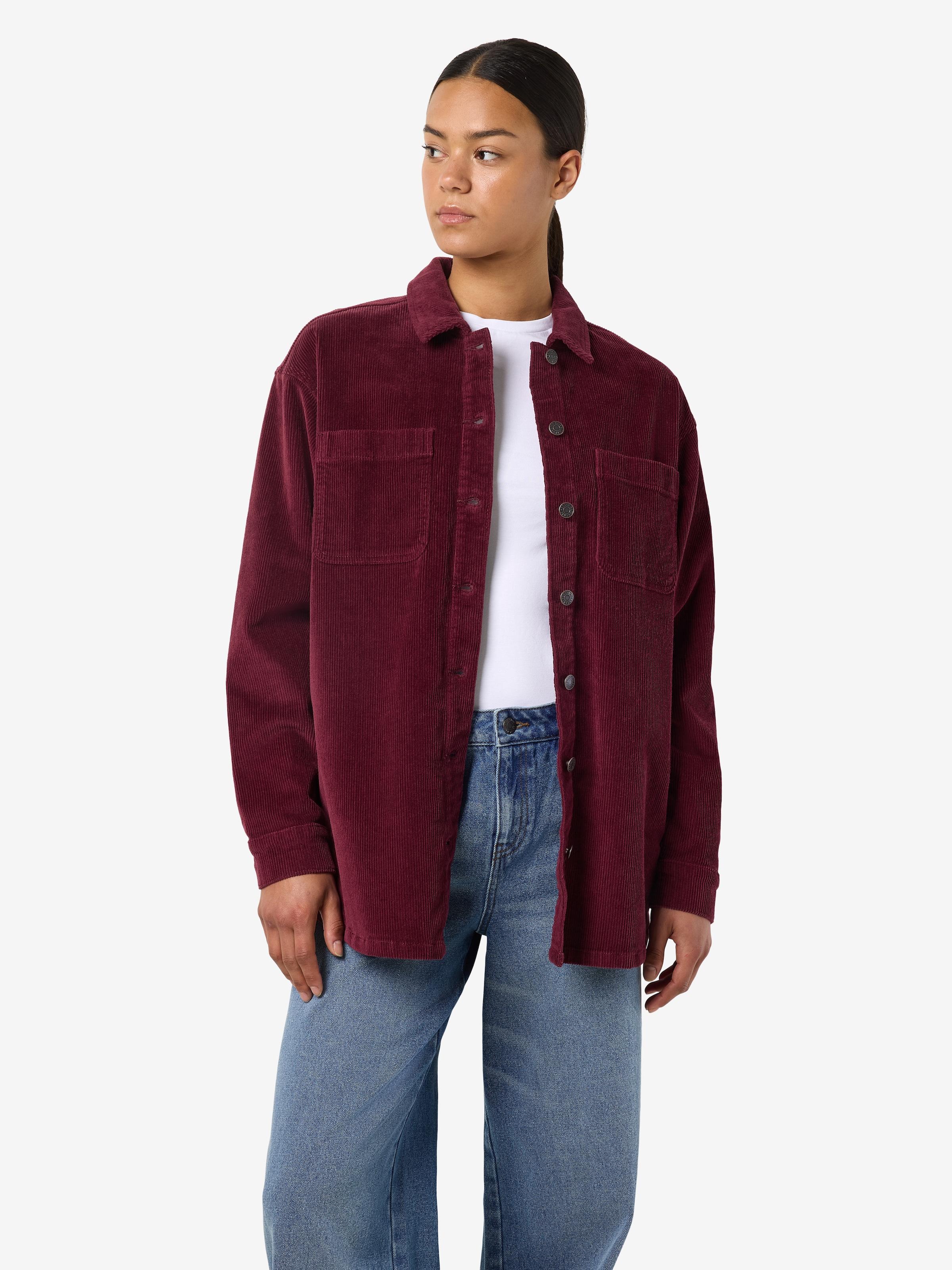 Noisy may Cordjacke »NMALVA L/S SHACKET COLORED CORDUROY NOOS«