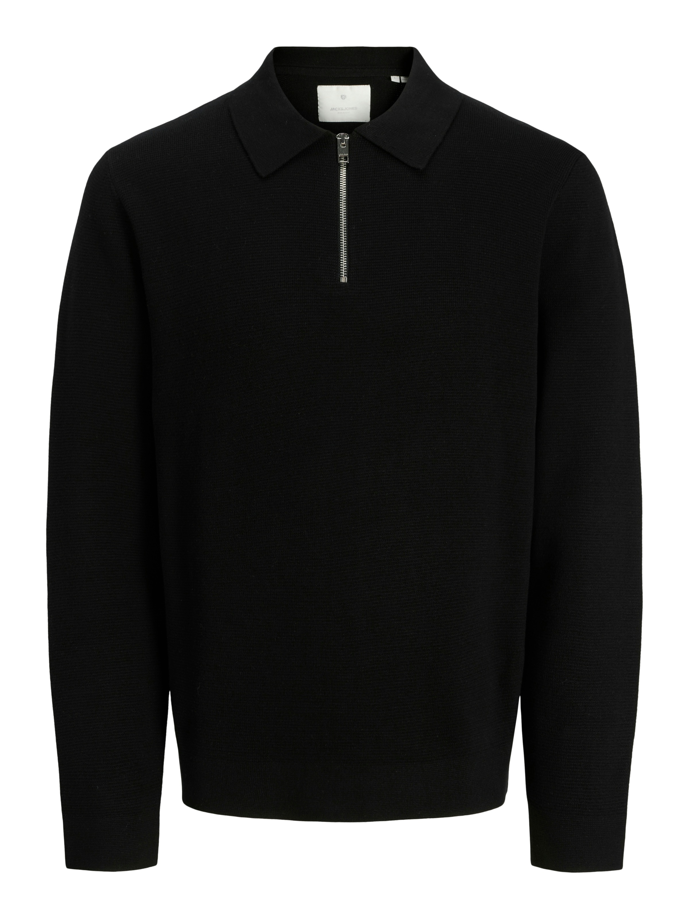 Jack & Jones Polokragenpullover »JPRBLAMILANO STITCH KNIT ZIP POLO SN«