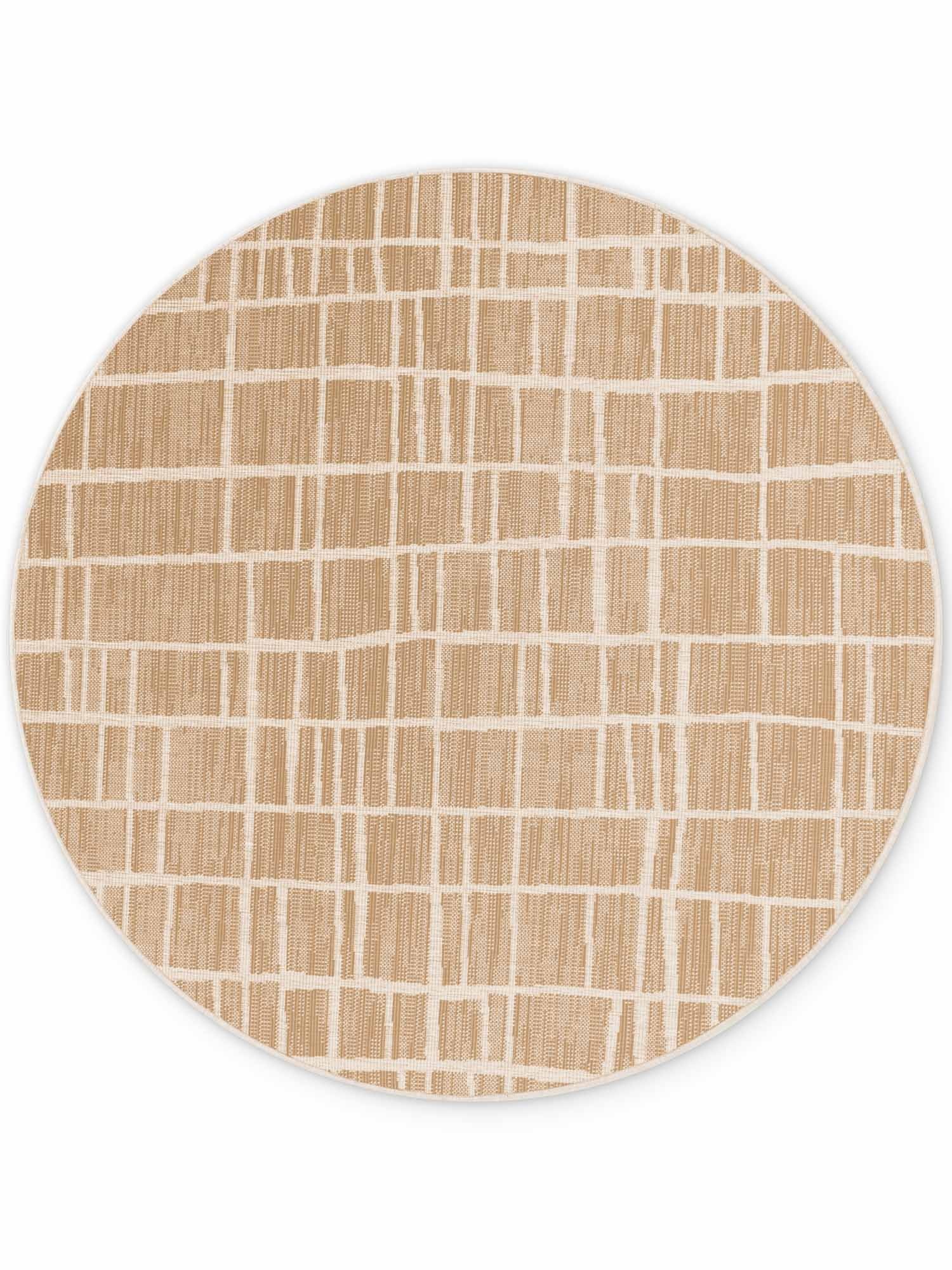 Ted Baker Teppich »Crouch , Wendeteppich« rund 8 mm Höhe Designteppich, Wetterfest, Pflegeleicht, Modern, Wohnzimmer, Terrasse