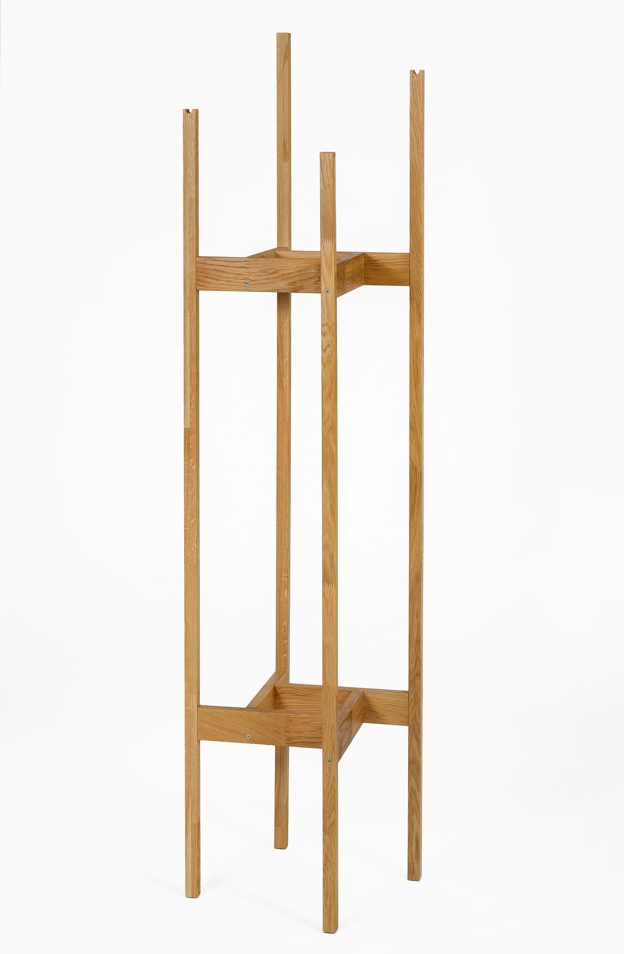Image of andas Garderobenständer im skandinavian Design, aus keilverzinkter massiver Eiche, FSC
