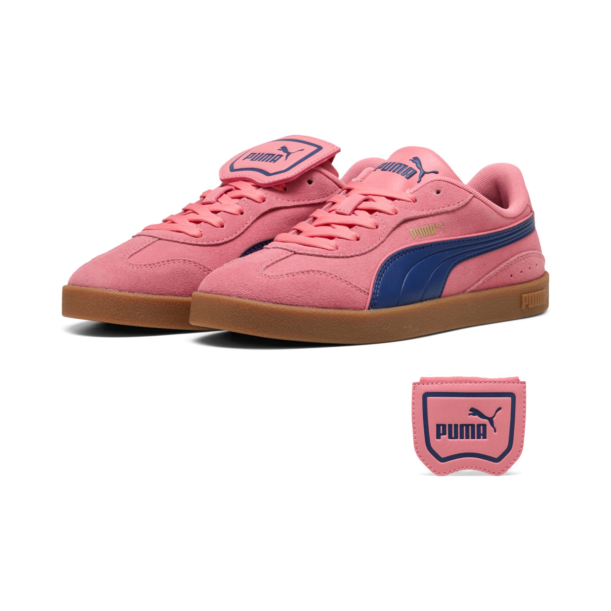 Image of PUMA Sneaker "CLUB AZURA SD" für sportlichen Look im Alltag, mit Leder-Obermaterial