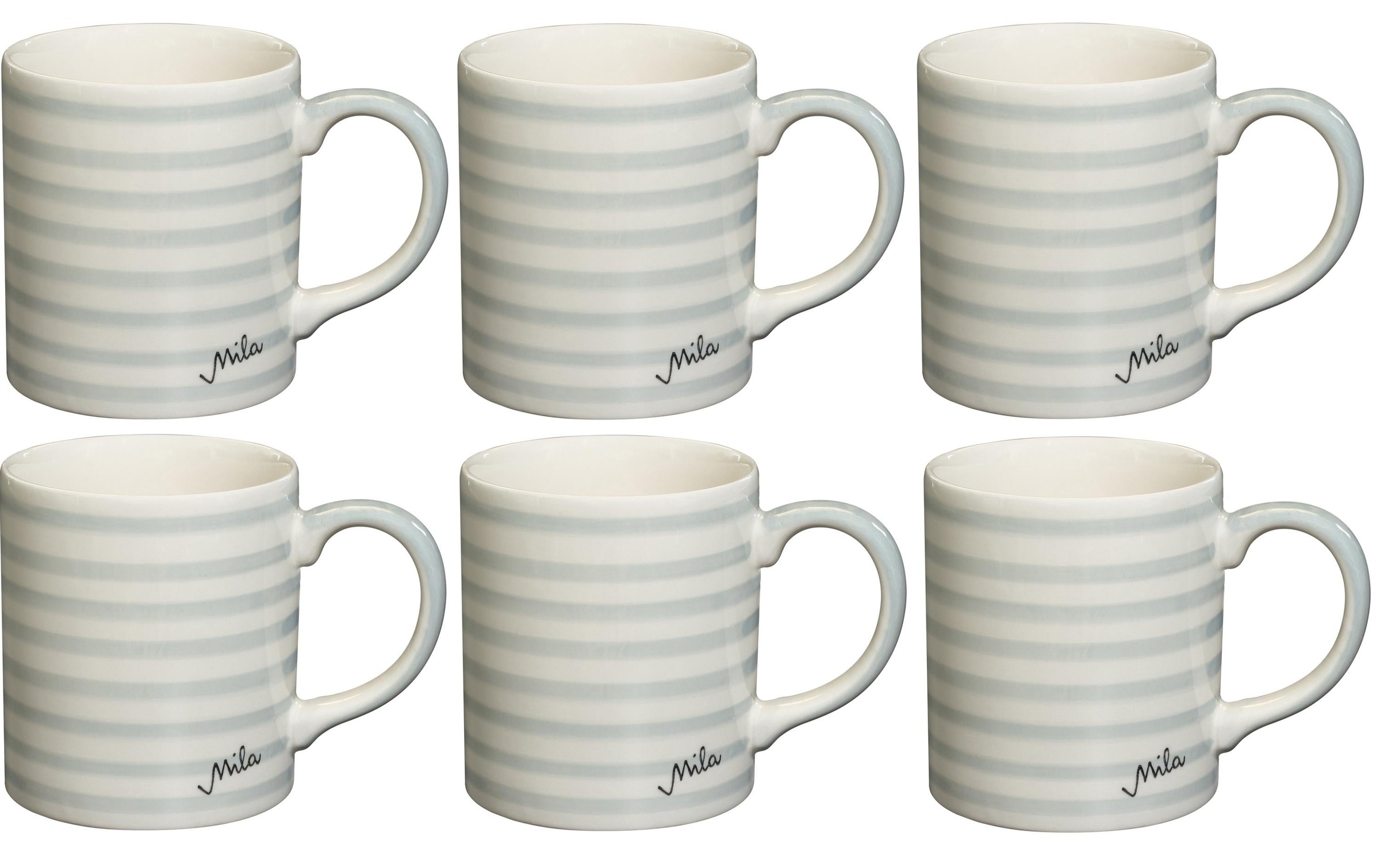 Image of Mila Tasse »Skandinavian Grey«, (6 tlg.) bei Ackermann Versand Schweiz