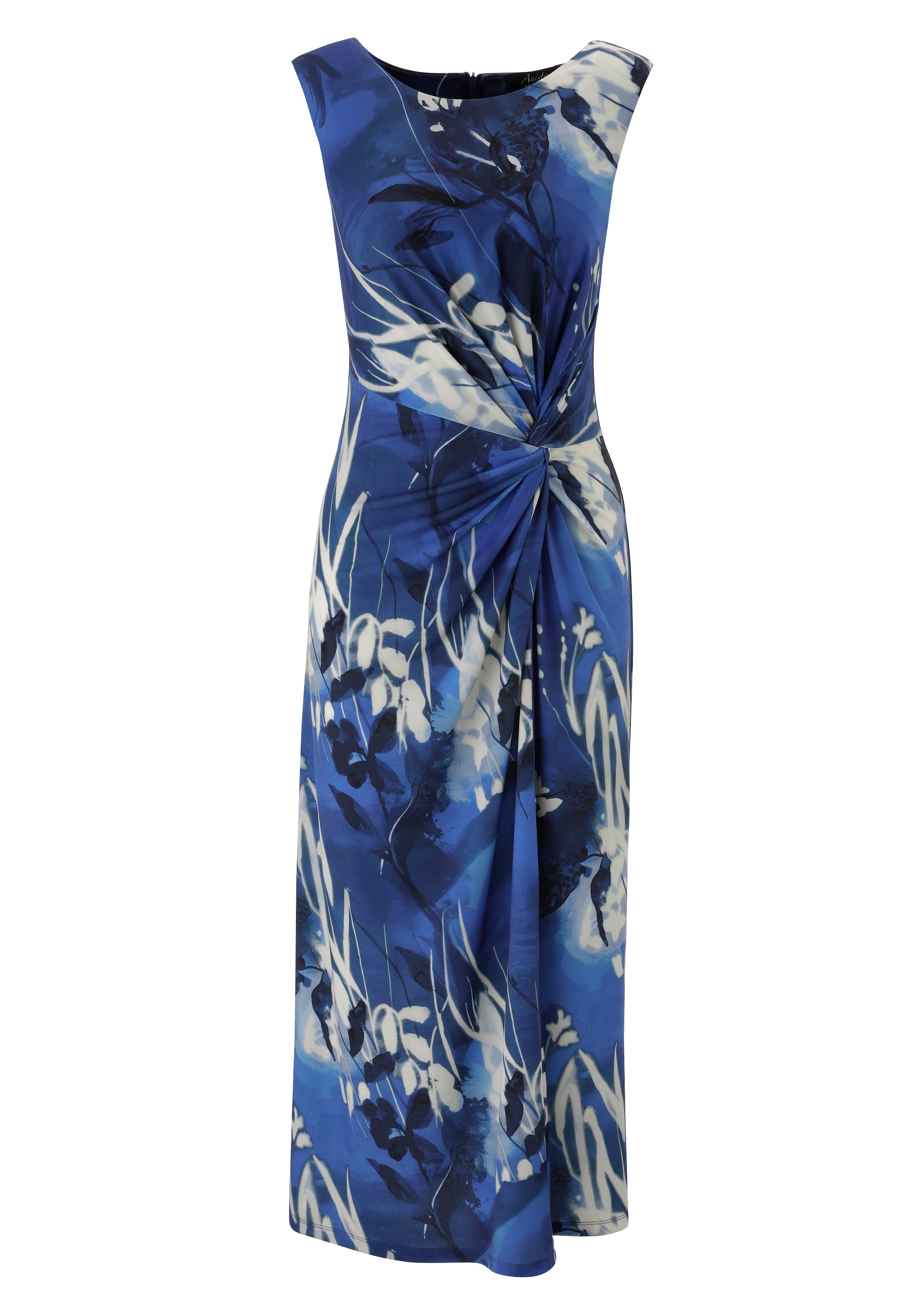 Aniston SELECTED Robe midi hinten mit Reissverschluss zu schliessen - NEUE KOLLEKTION