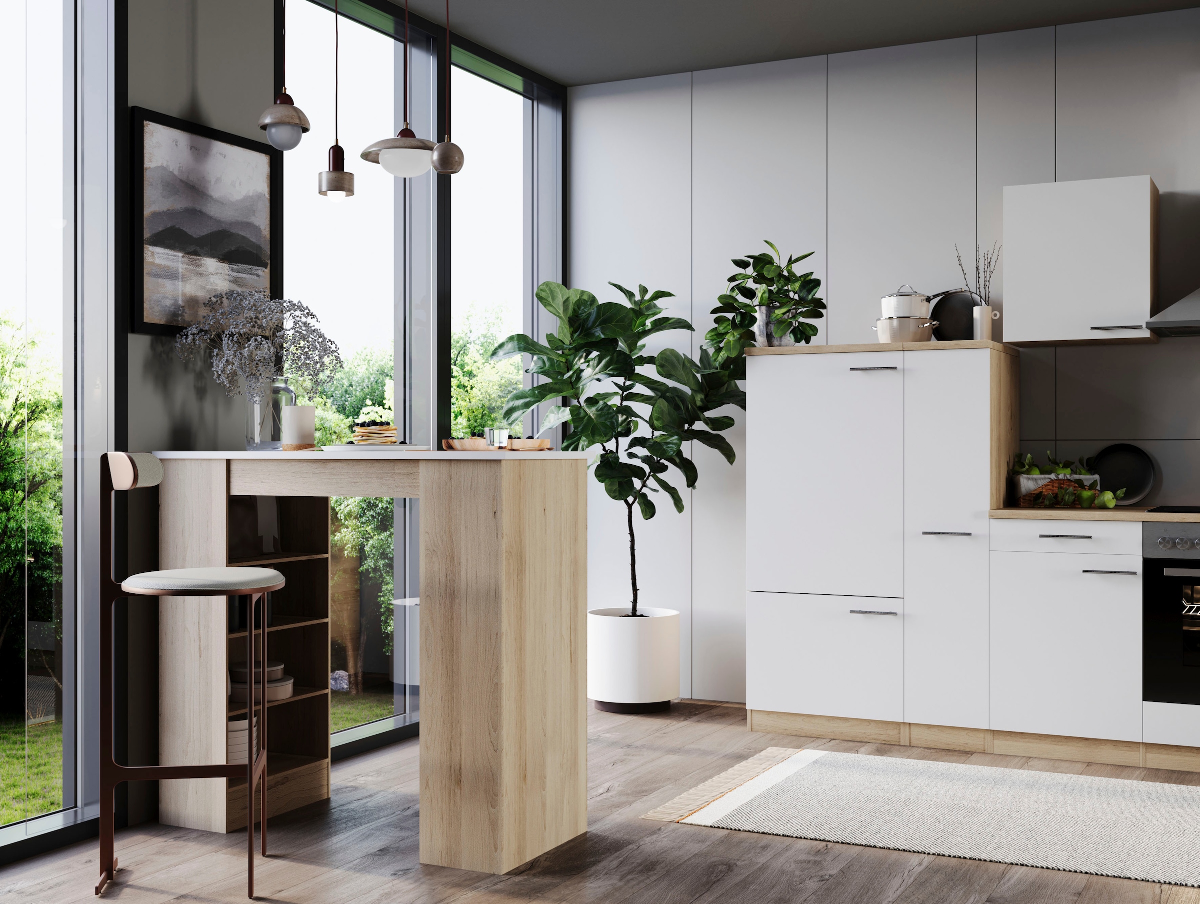 RESPEKTA Table de bar »Merle« Breite 103 cm, Belastbarkeit bis zu 40 kg