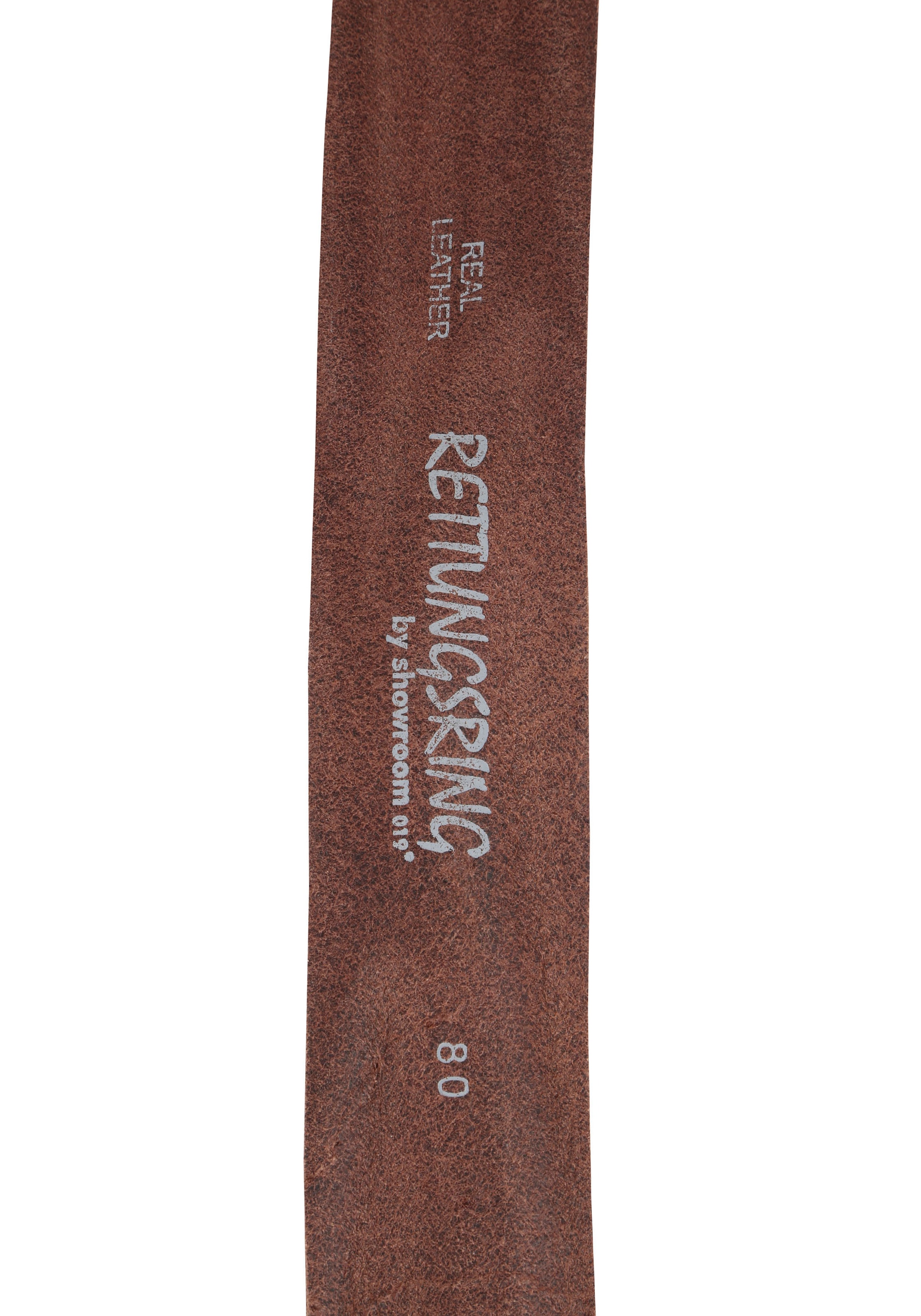 RETTUNGSRING by showroom 019° Ledergürtel, mit austauschbarer Schliesse »Felswand Rosenherz Komplett«