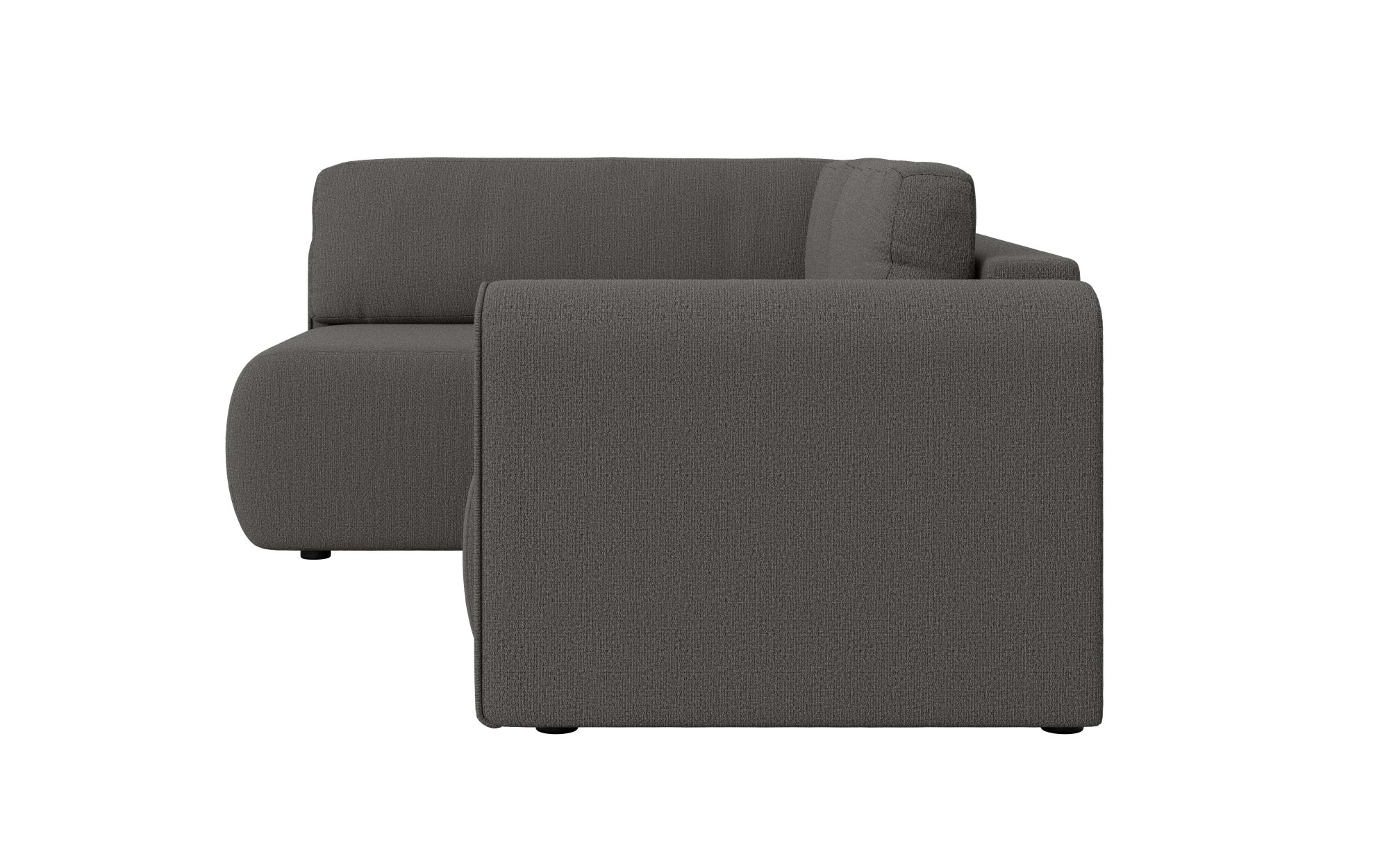 INOSIGN Ecksofa »Zacharia wahlweise Schlafsofa mit Bettkasten, B/T/H 250/166/86 cm«, L-Form mit Wellenunterfederung, Ottomane rechts oder links bestellbar