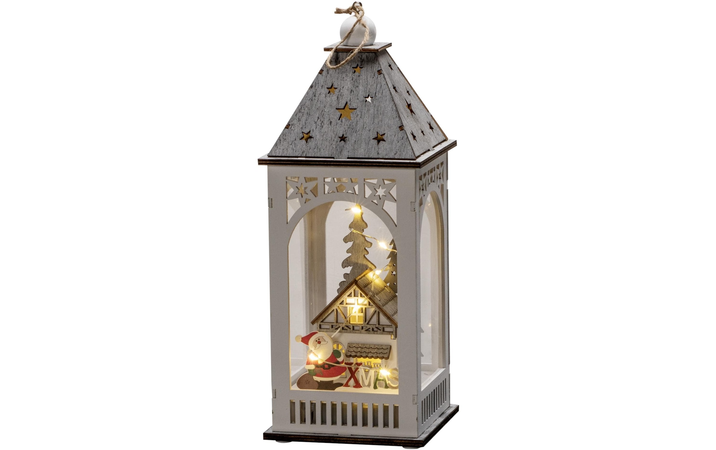 Image of KONSTSMIDE LED Laterne "Haus 11 x 11 x 29 cm" Warmweiss